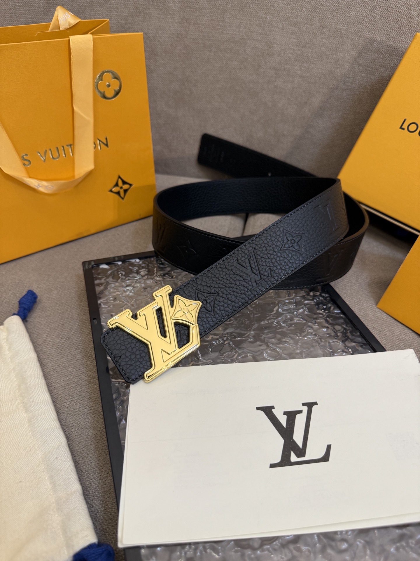 Louis Vuitton Male Basic Belt S-m-l