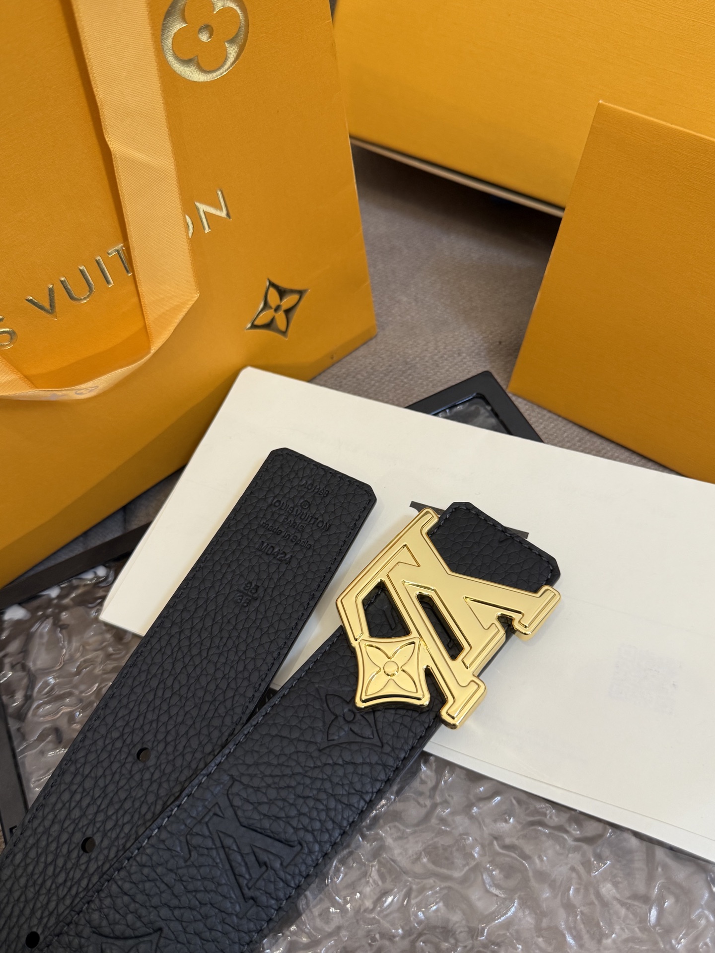 Louis Vuitton Male Basic Belt S-m-l