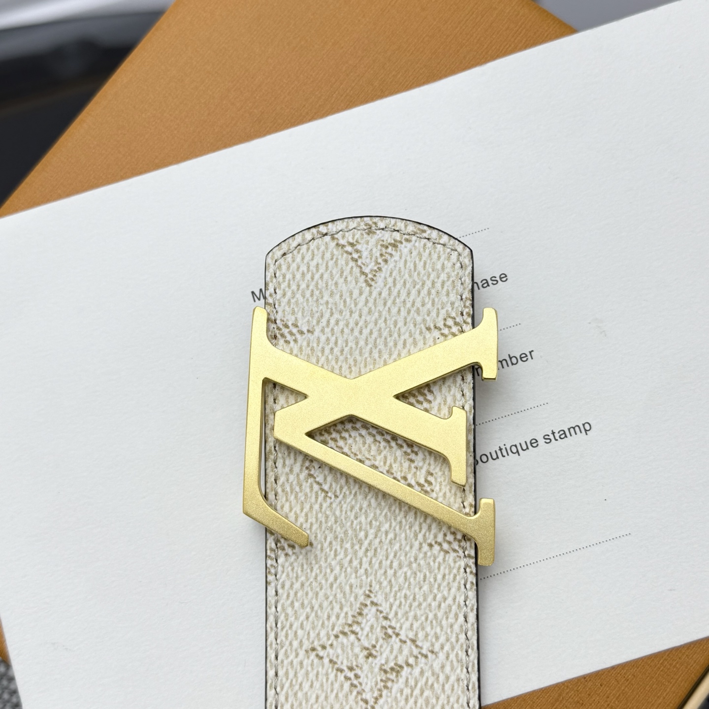 Louis Vuitton Male Basic Belt Canvas S-m-l