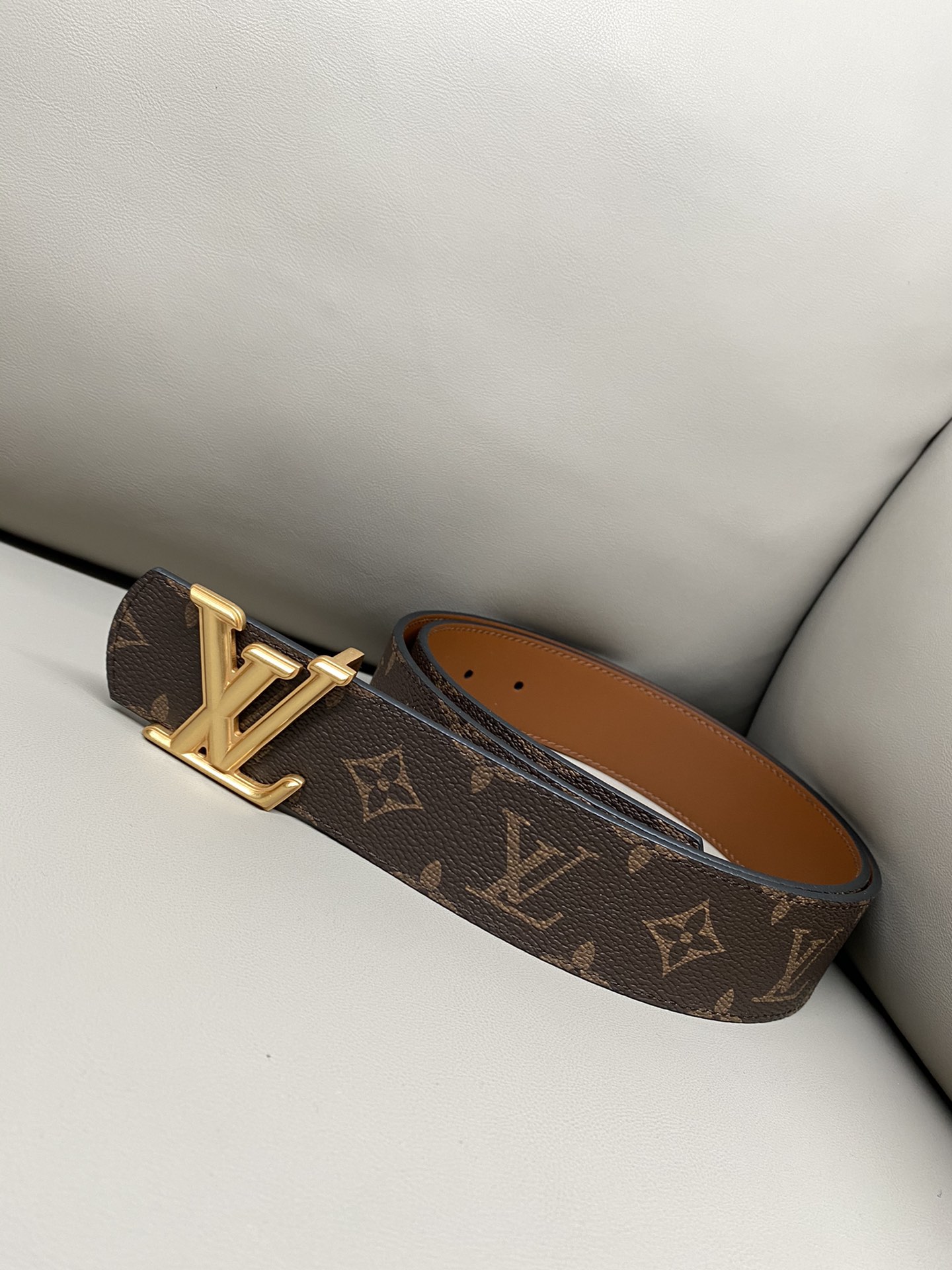 Louis Vuitton Male Basic Belt Canvas S-m-l