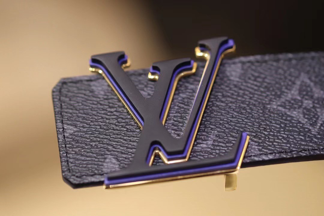 Louis Vuitton Male Basic Belt Cow Leather S-l