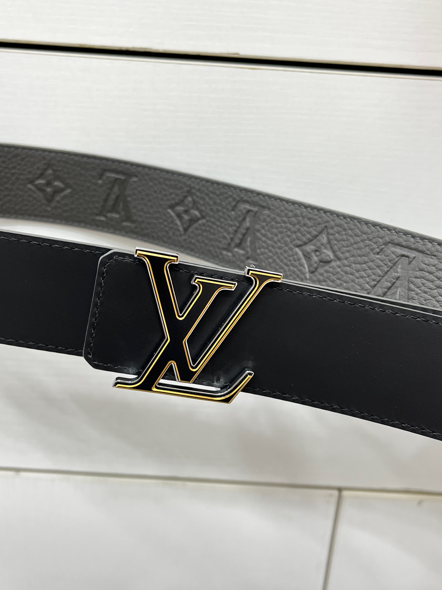 Louis Vuitton Basic Belt Silver 40mm-s-m-l