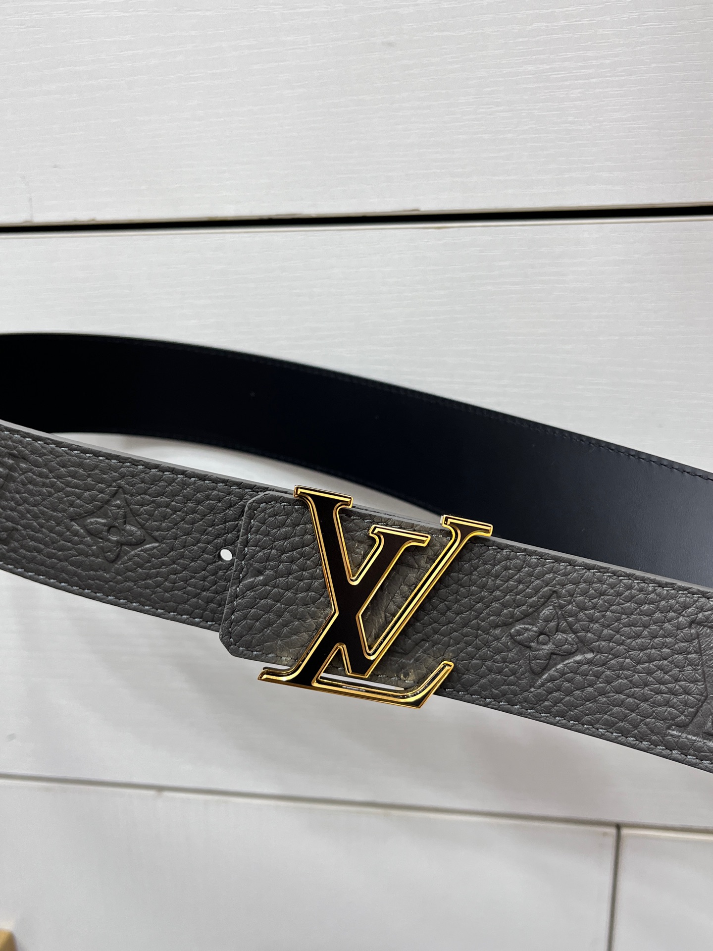 Louis Vuitton Basic Belt Silver 40mm-s-m-l