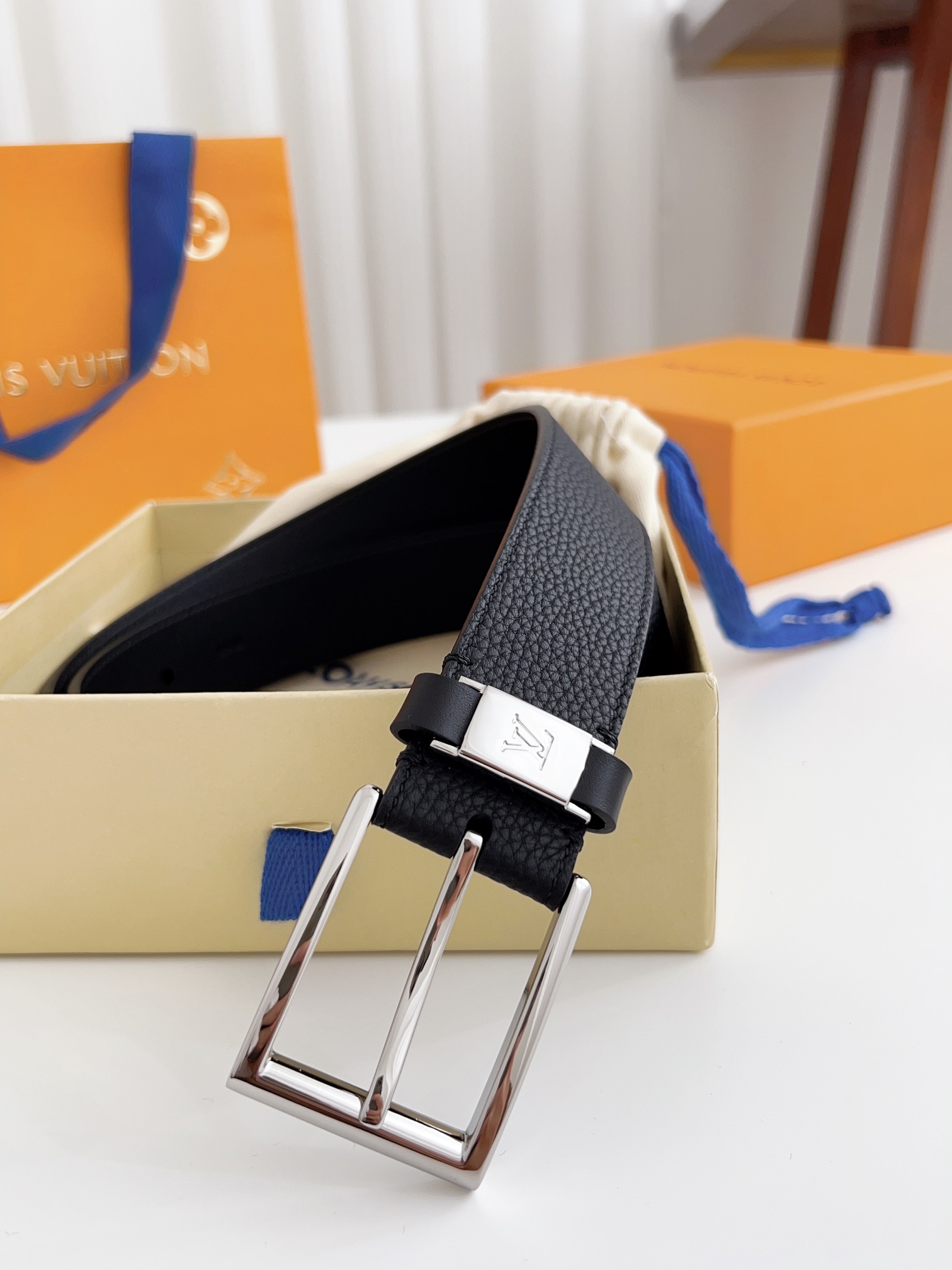 Louis Vuitton Basic Belt Cow Leather L