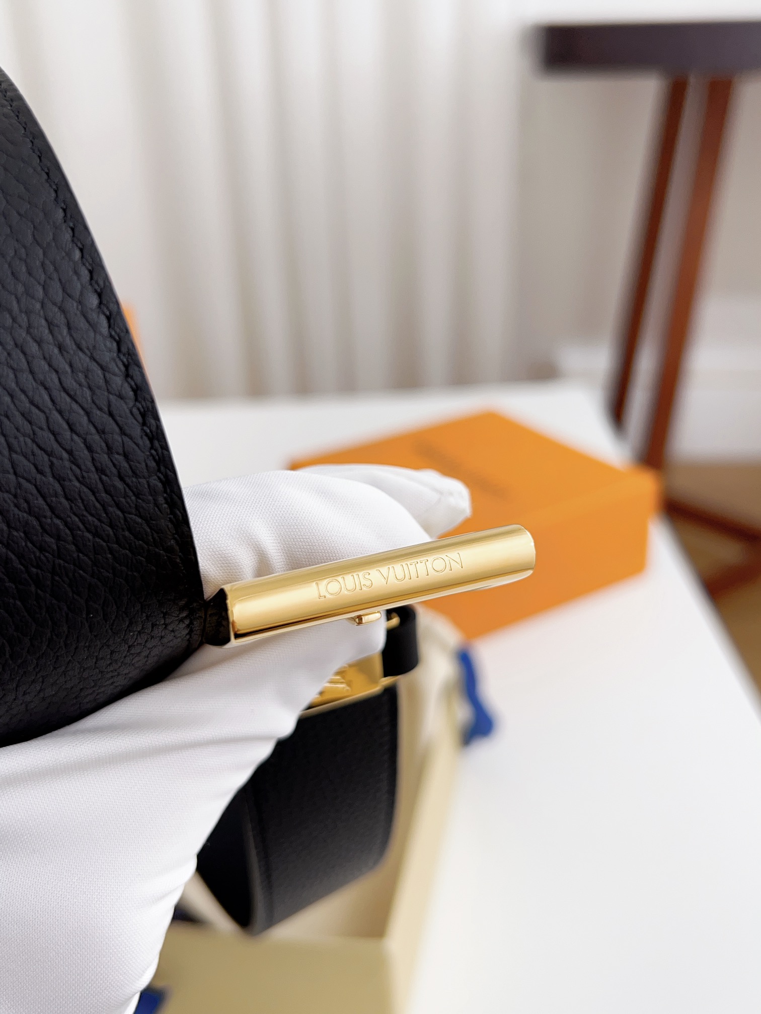 Louis Vuitton Basic Belt Cow Leather L