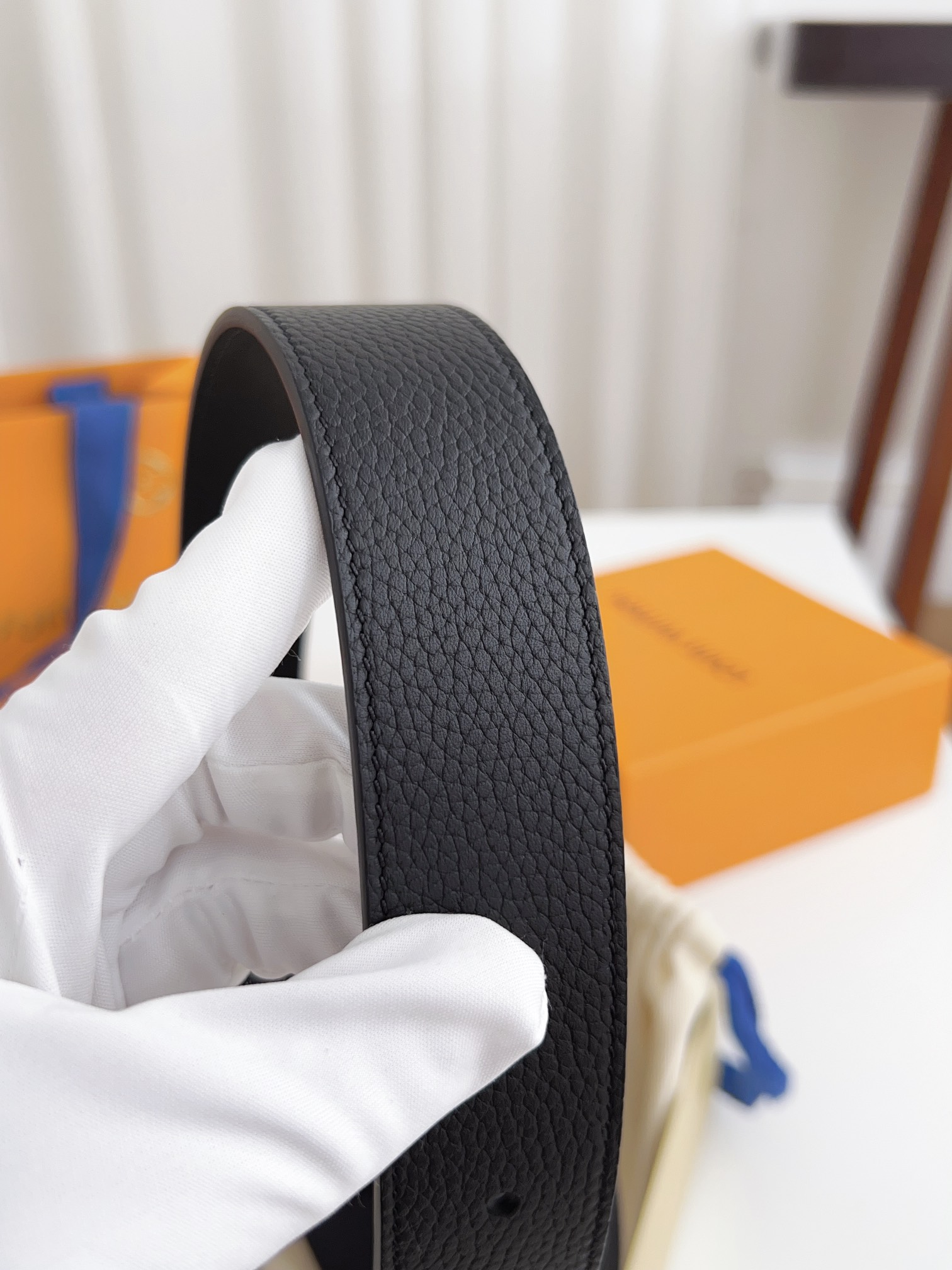 Louis Vuitton Basic Belt Cow Leather L