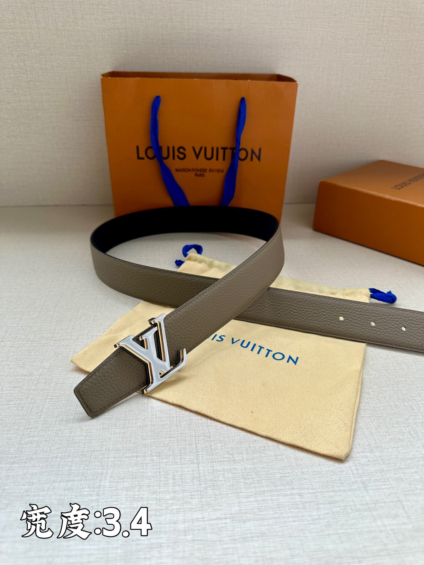 Louis Vuitton Male Basic Belt L