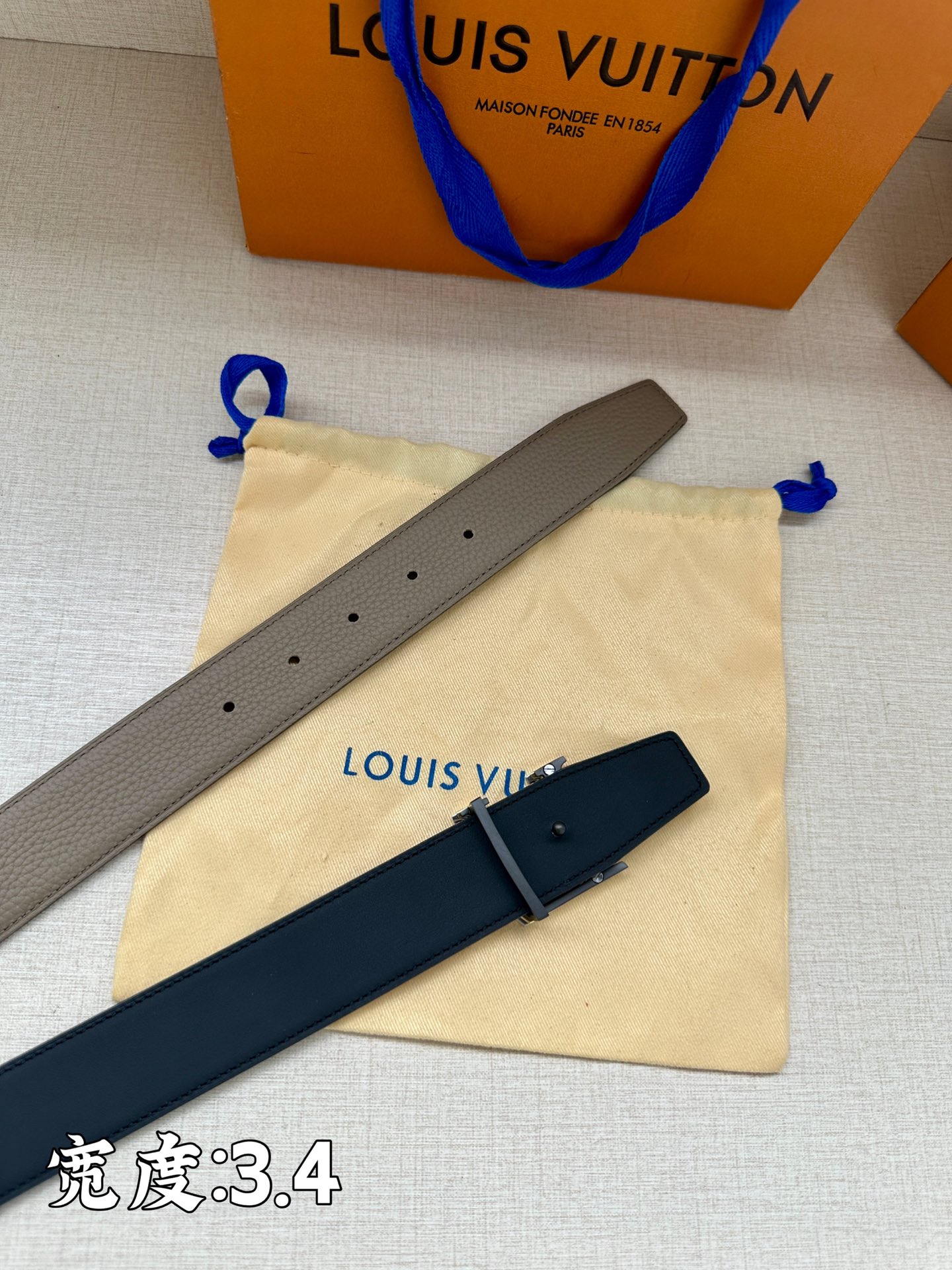 Louis Vuitton Male Basic Belt L