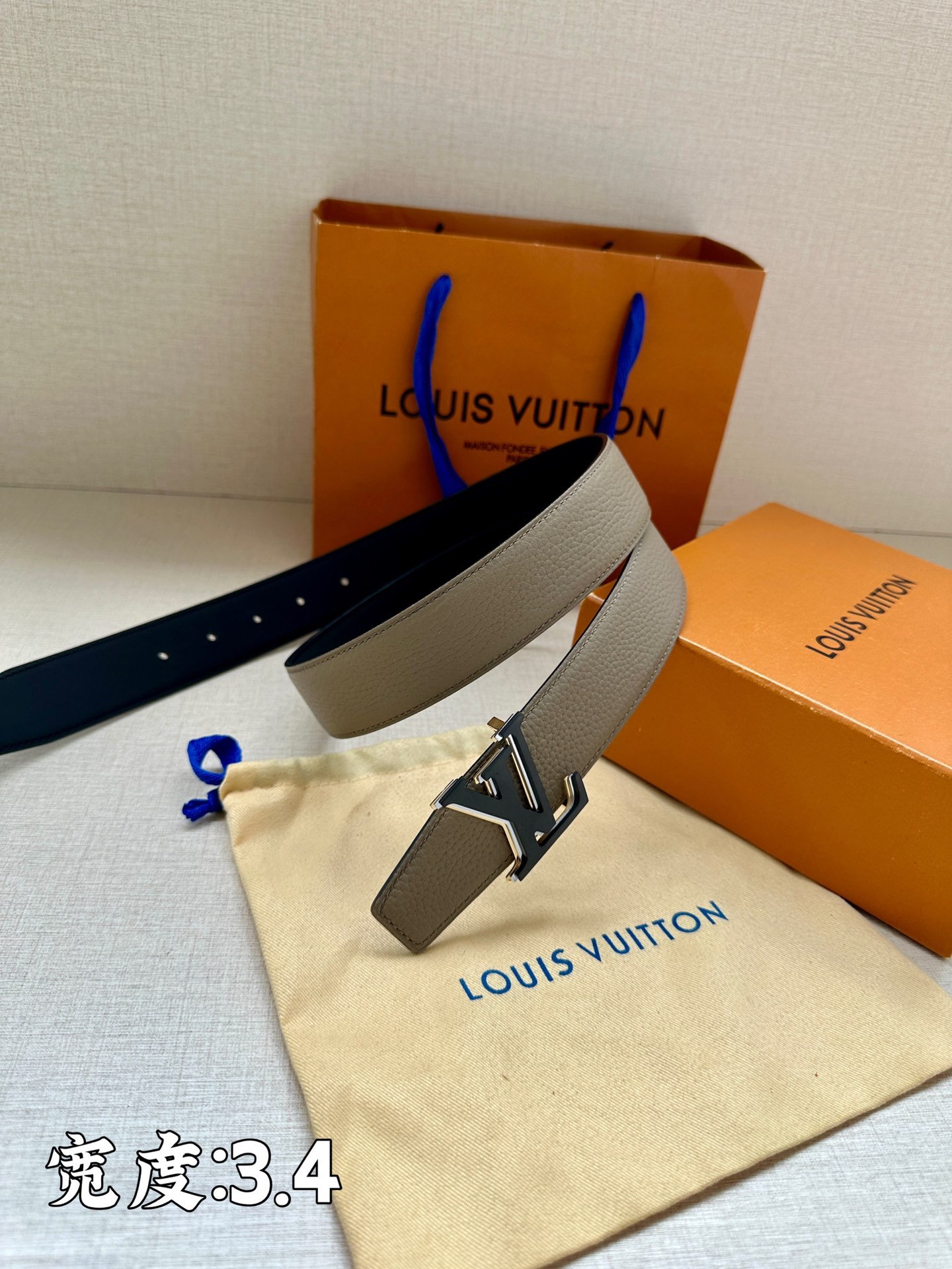 Louis Vuitton Male Basic Belt L
