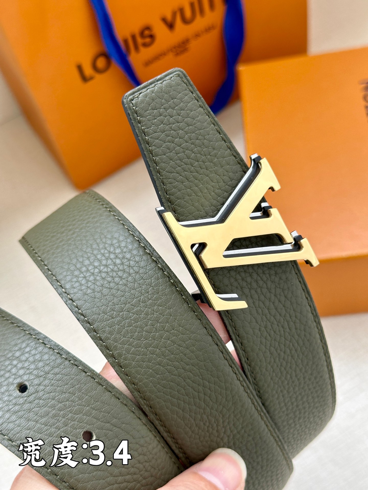 Louis Vuitton Male Basic Belt L