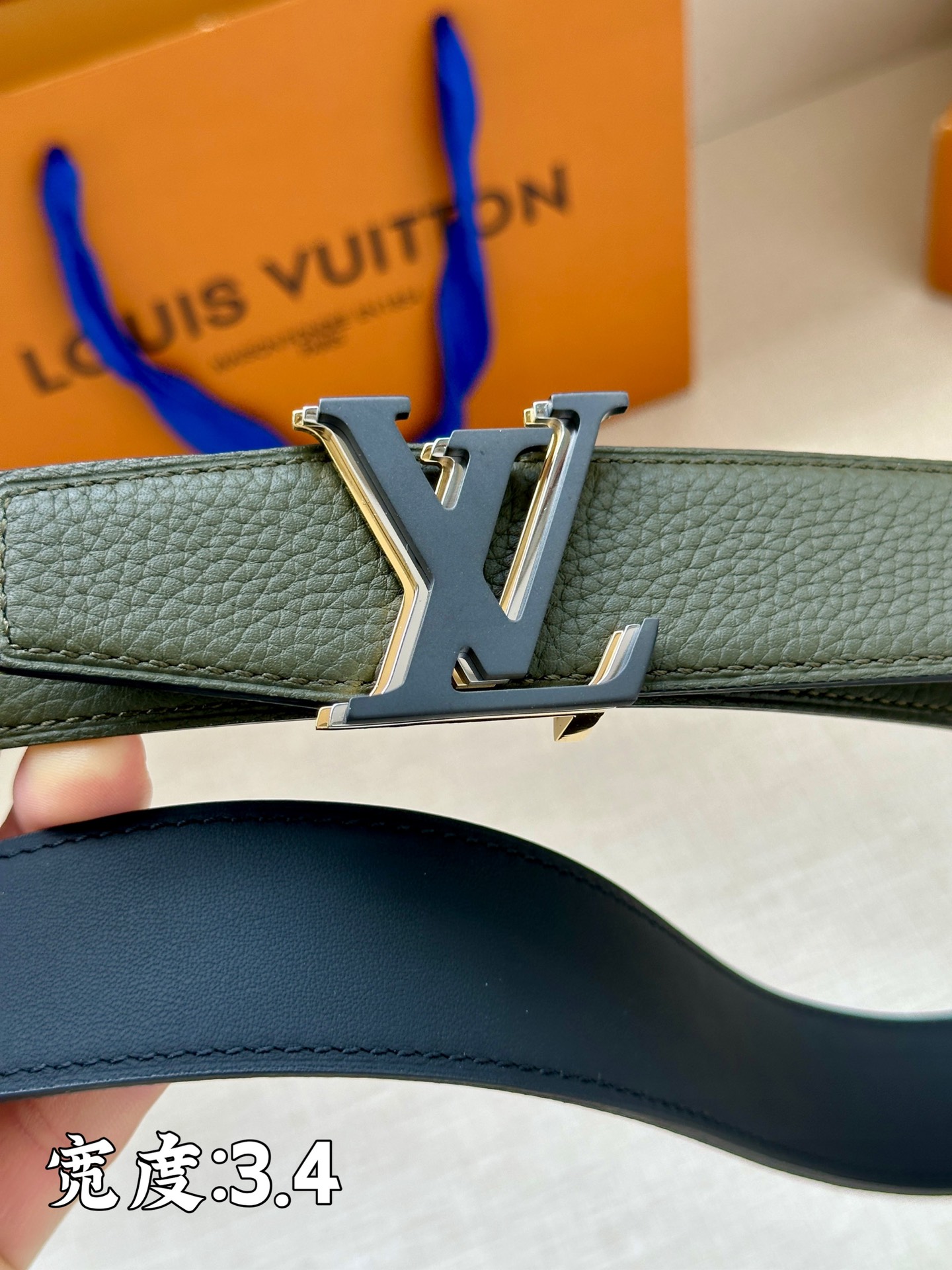 Louis Vuitton Male Basic Belt L