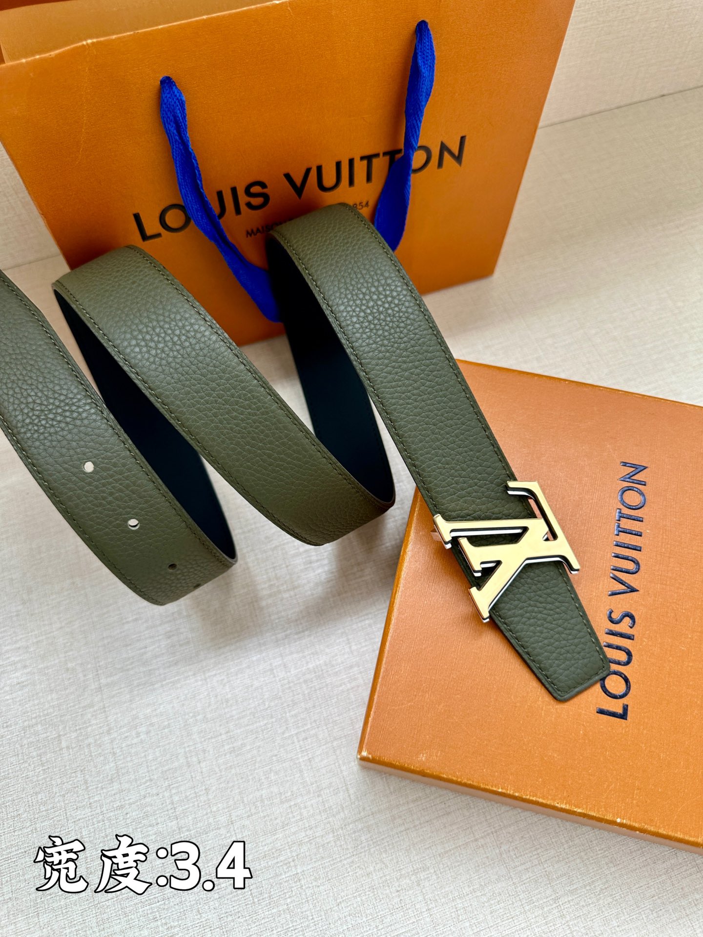Louis Vuitton Male Basic Belt L