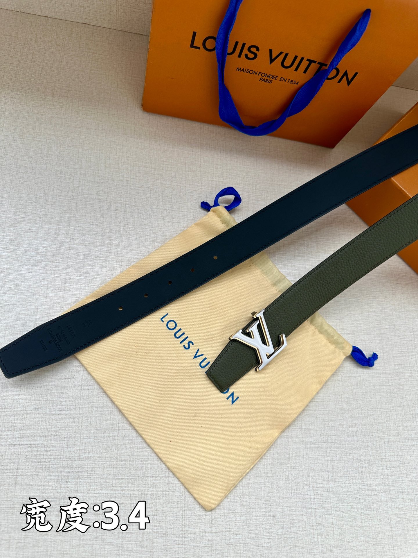 Louis Vuitton Male Basic Belt L