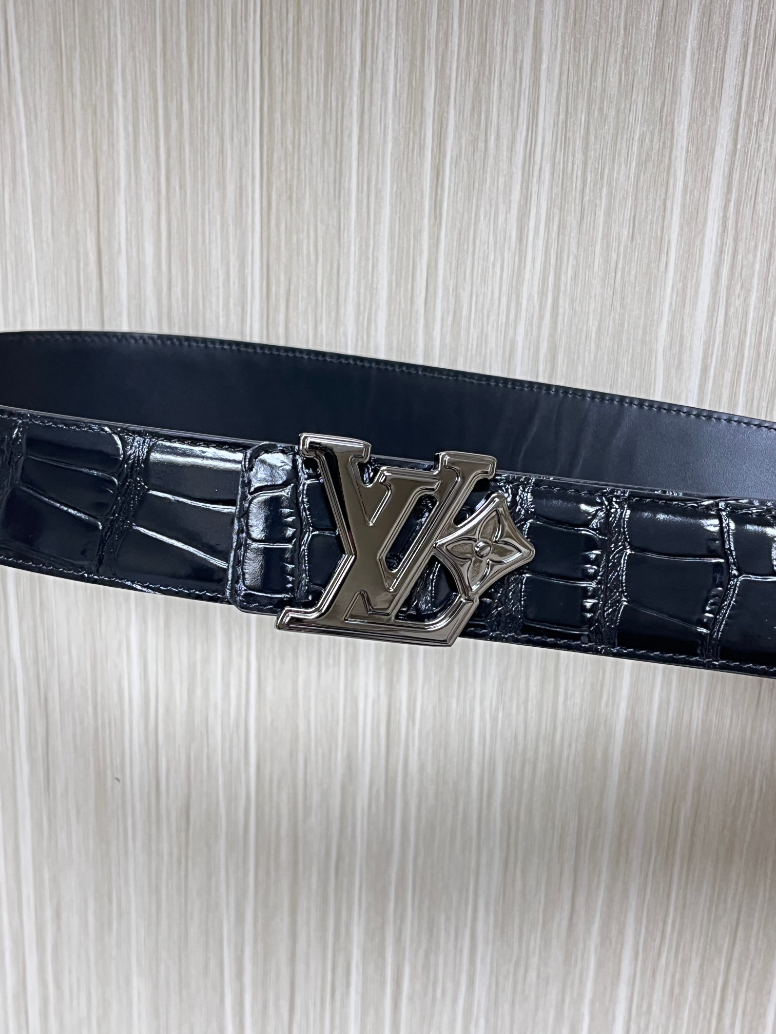 Louis Vuitton Male Basic Belt Cow Leather L