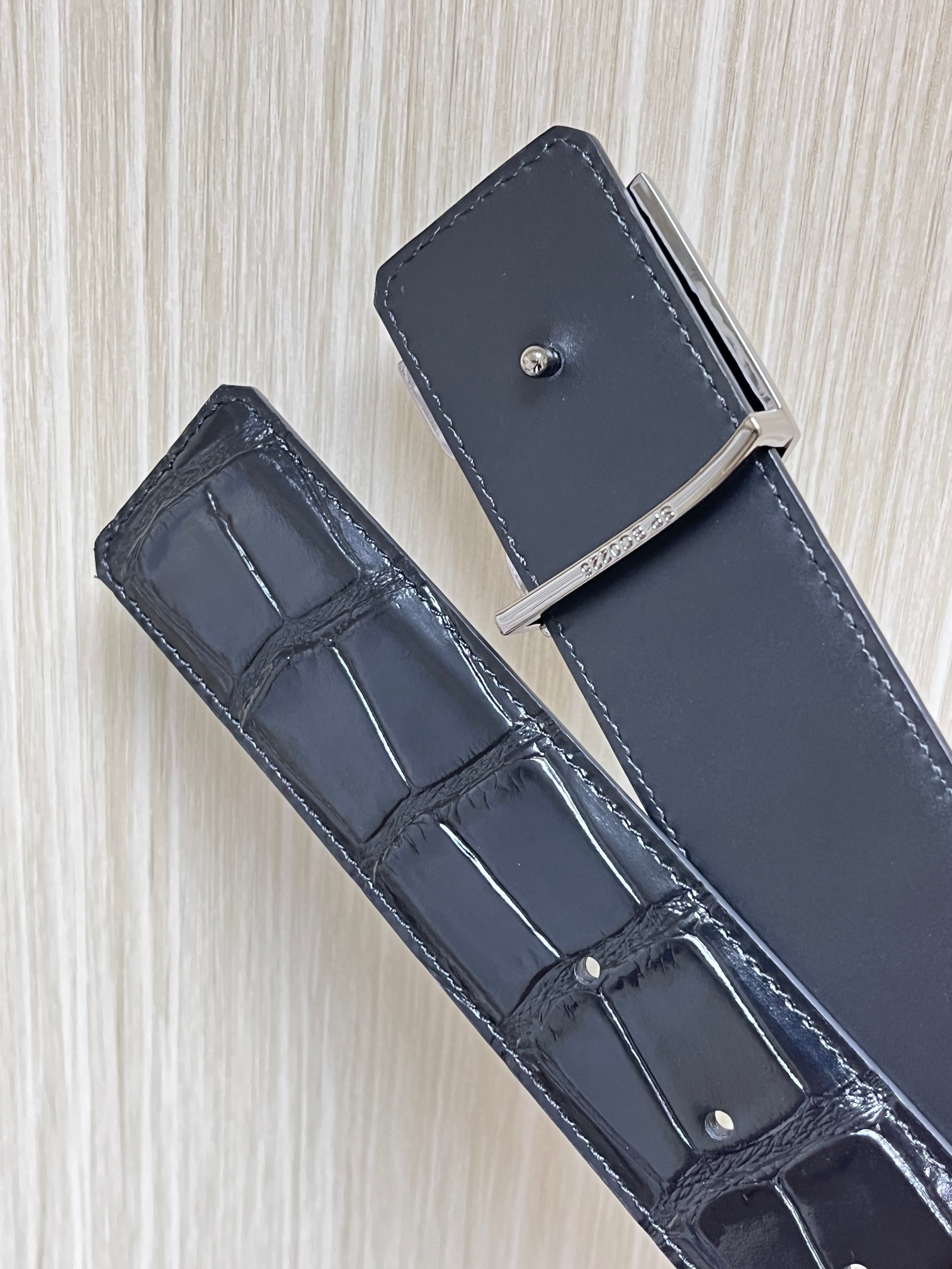 Louis Vuitton Male Basic Belt Cow Leather L