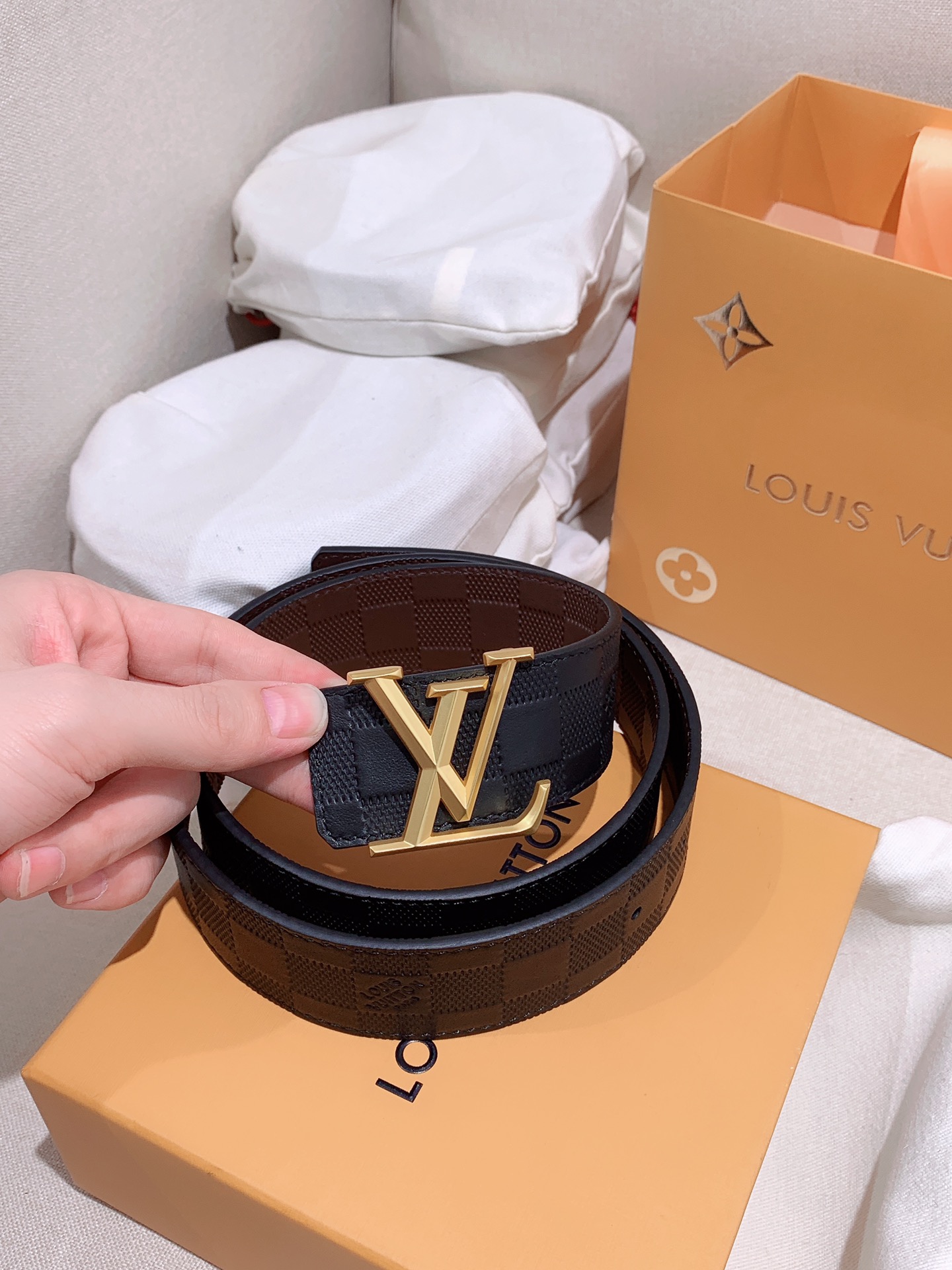 Louis Vuitton Male Basic Belt S-m-l