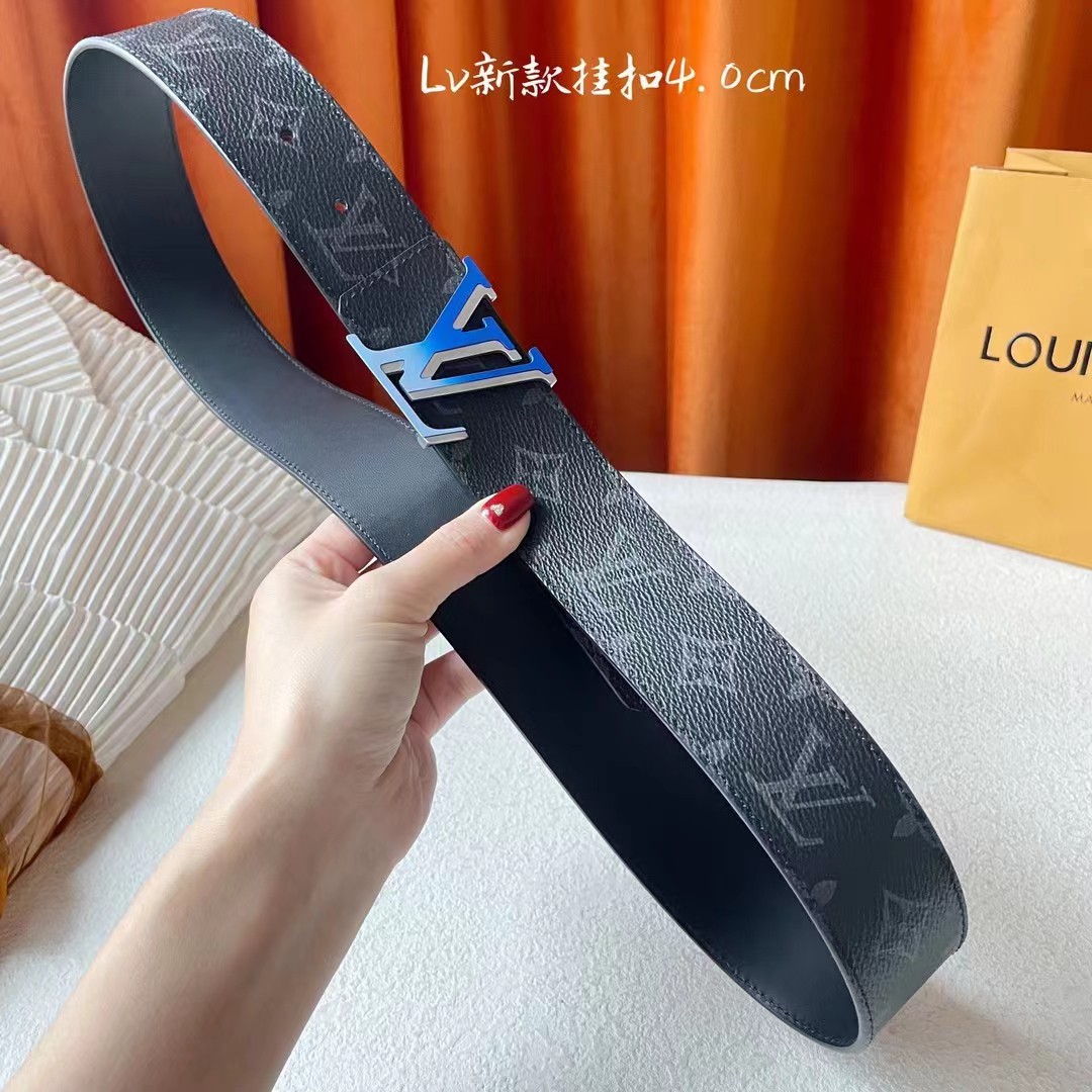 Louis Vuitton Male Basic Belt Cow Leather 40cm-s-m-l