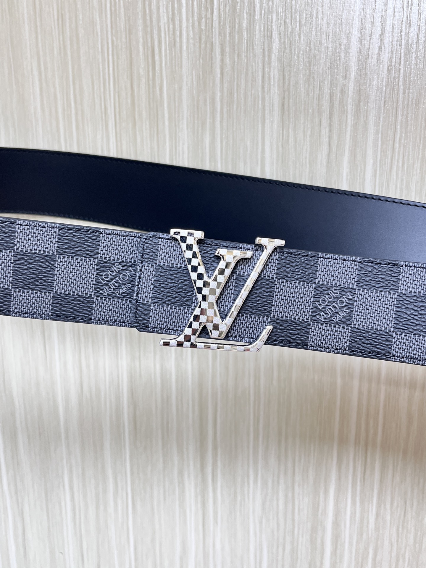 Louis Vuitton Male Basic Belt Cow Leather L