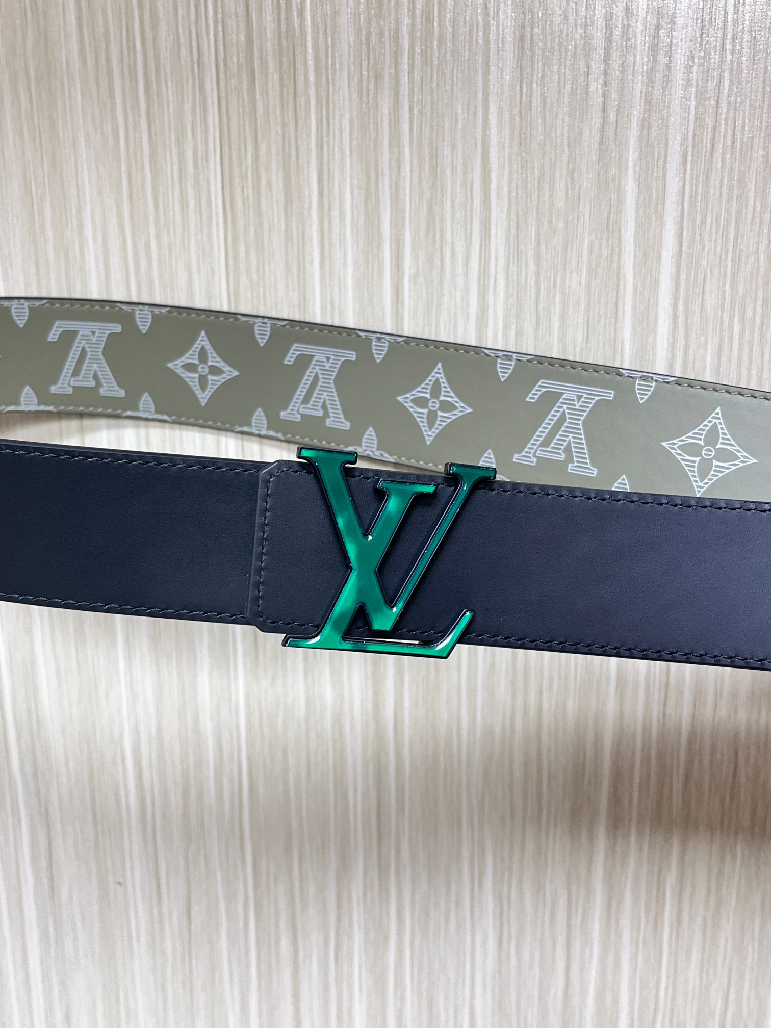 Louis Vuitton Male Basic Belt Cow Leather L