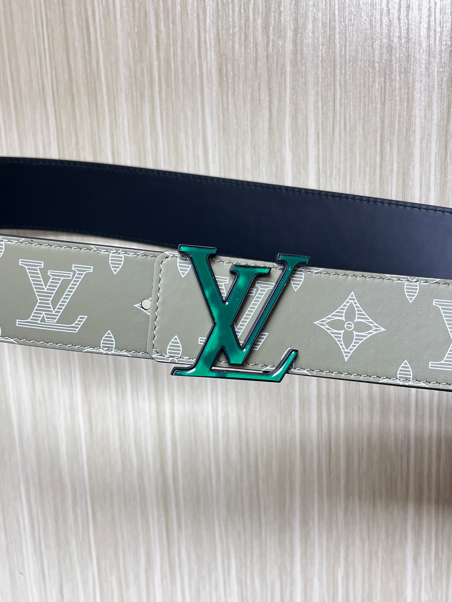 Louis Vuitton Male Basic Belt Cow Leather L