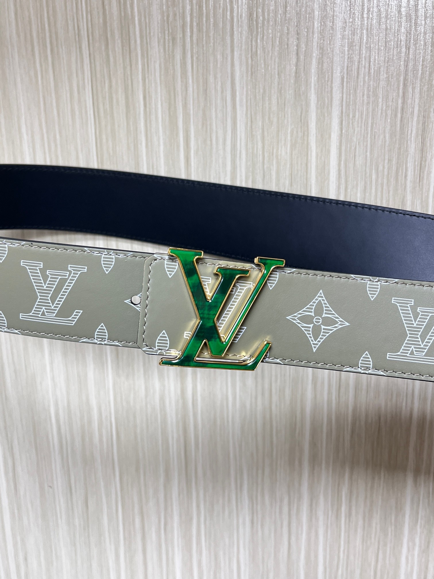 Louis Vuitton Male Basic Belt Cow Leather L