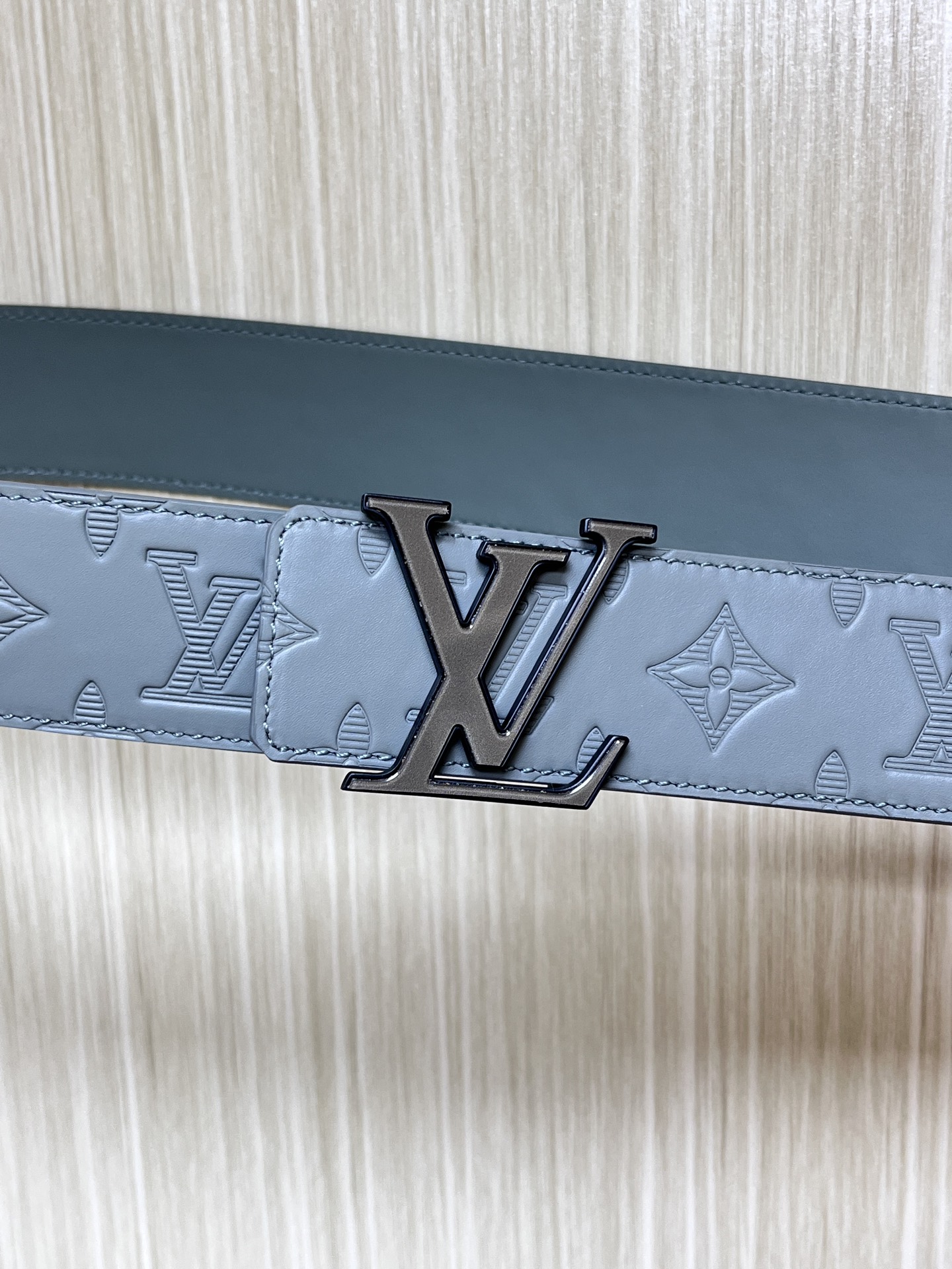 Louis Vuitton Male Basic Belt Cow Leather L