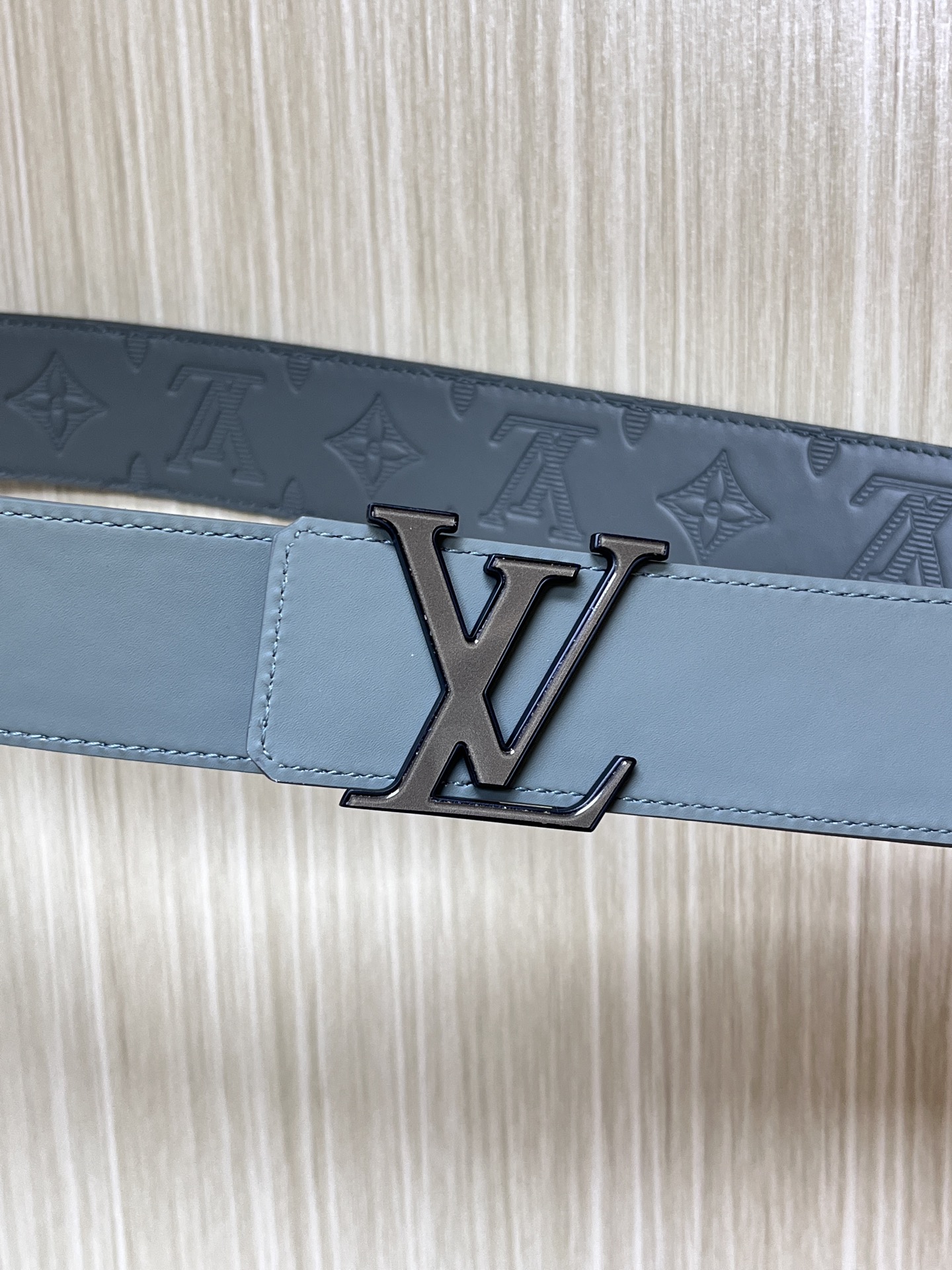 Louis Vuitton Male Basic Belt Cow Leather L
