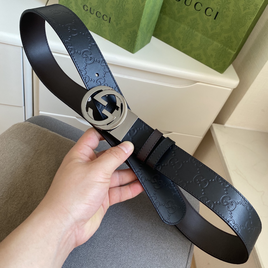 Louis Vuitton Male Basic Belt 40mm-l