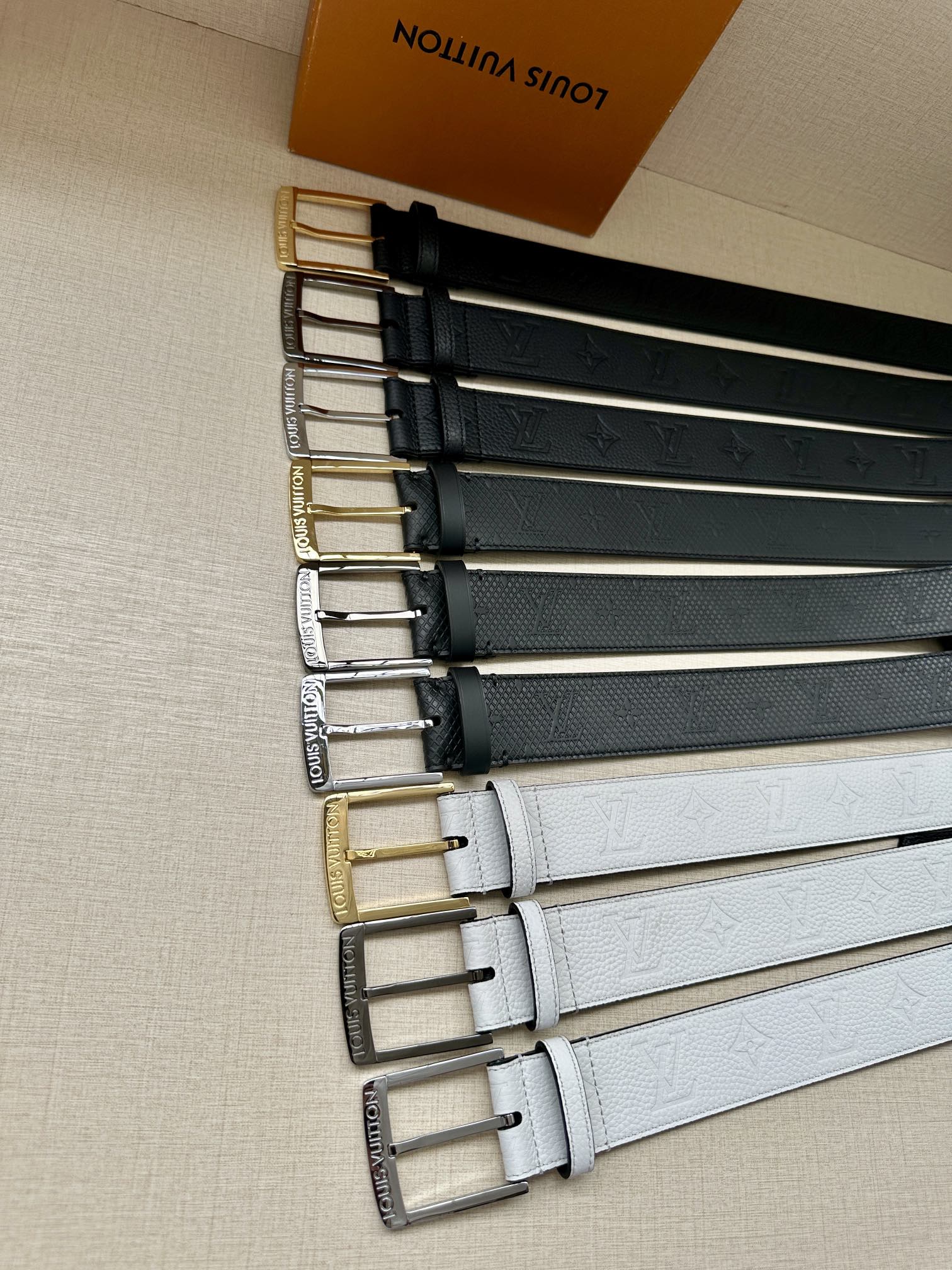 Louis Vuitton Male Pin Buckle Belt Canvas S-m-l