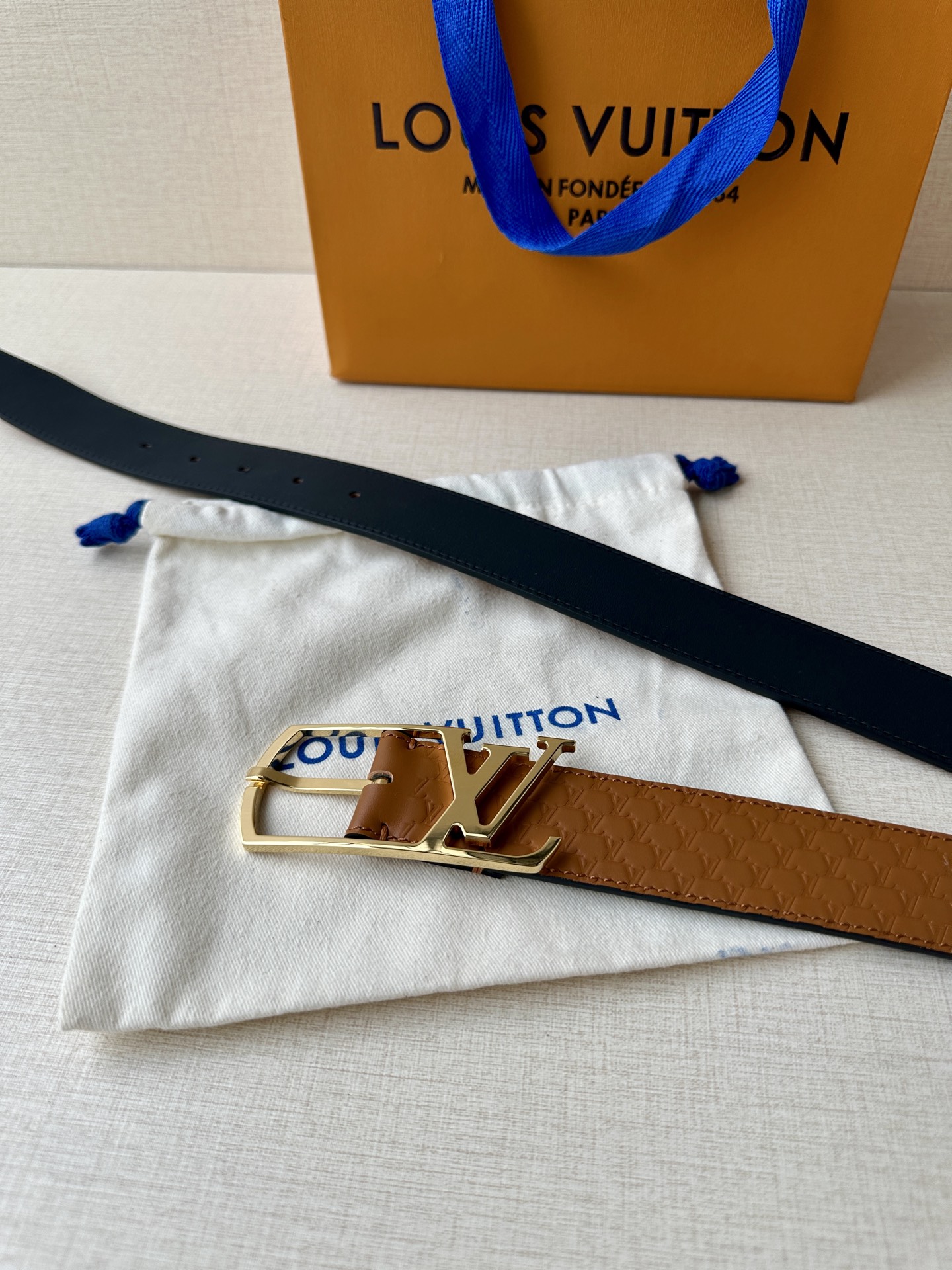Louis Vuitton Male Basic Belt S-m-l