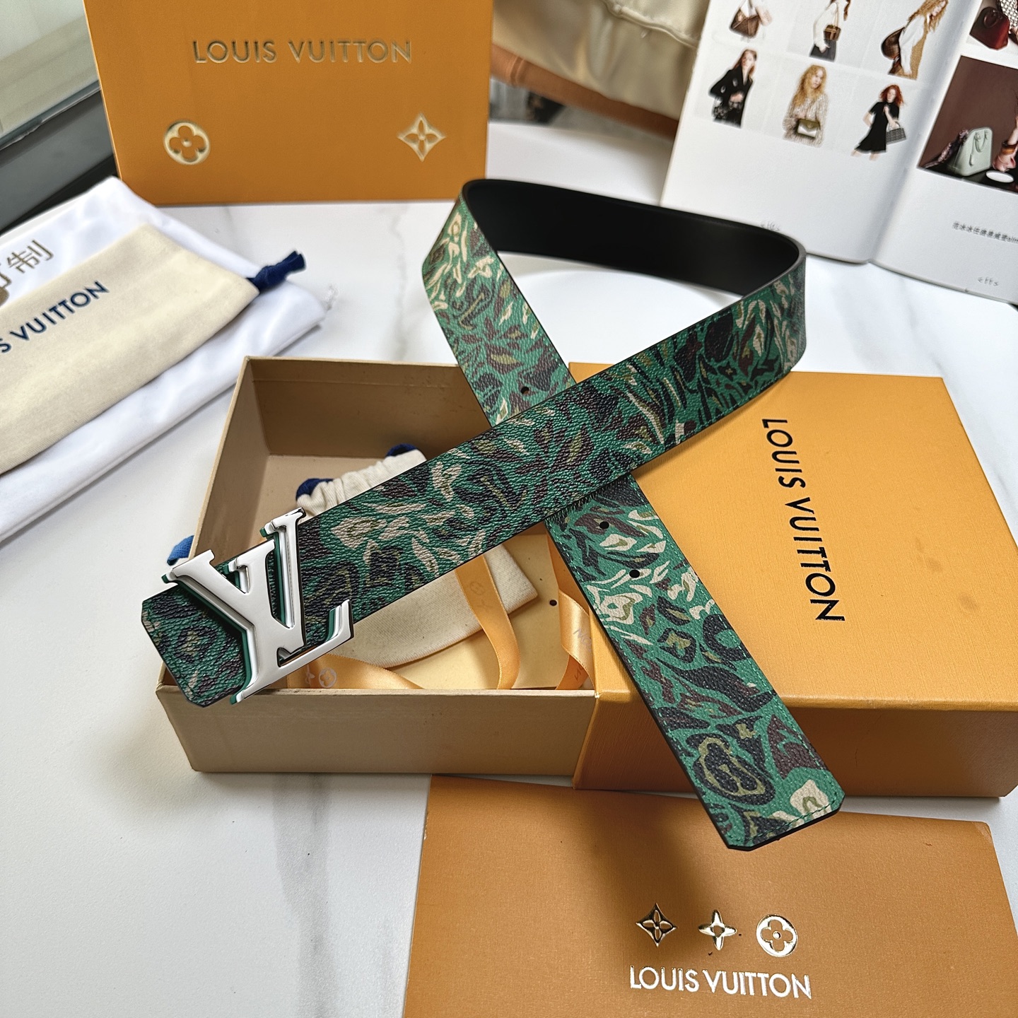 Louis Vuitton Basic Belt Canvas L