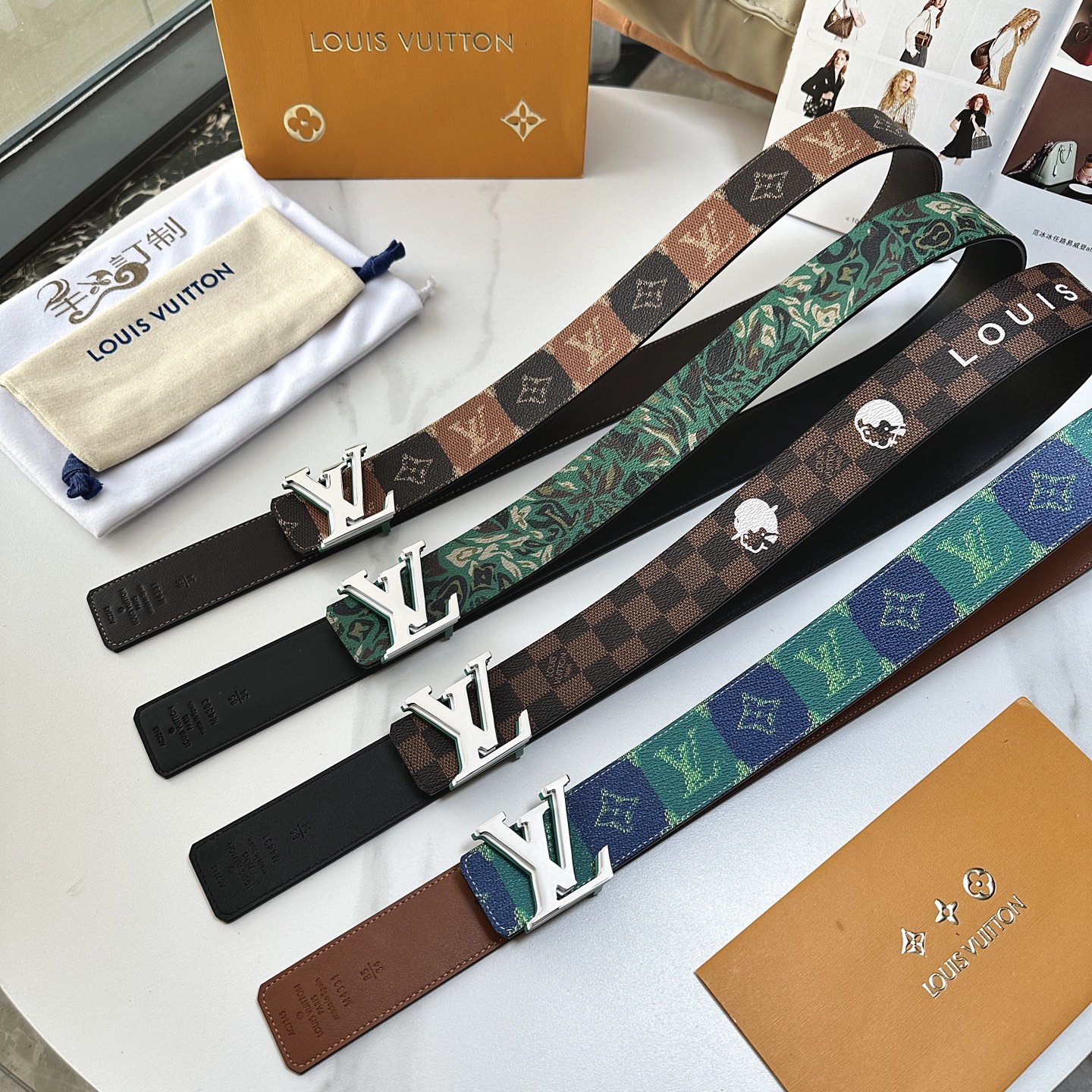 Louis Vuitton Basic Belt Canvas L