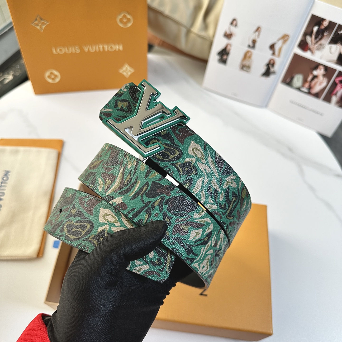 Louis Vuitton Basic Belt Canvas L