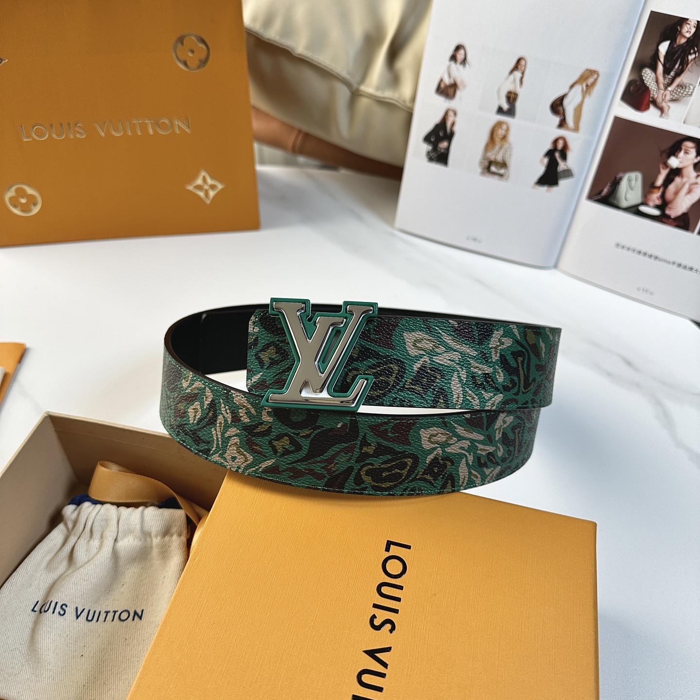 Louis Vuitton Basic Belt Canvas L