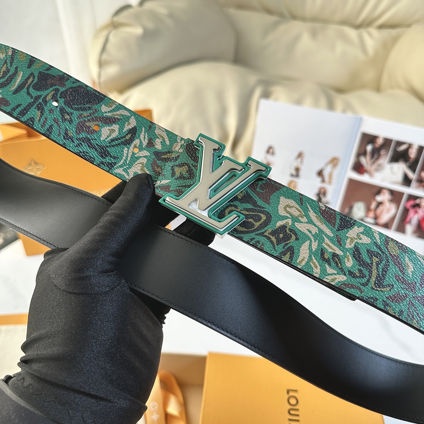 Louis Vuitton Basic Belt Canvas L