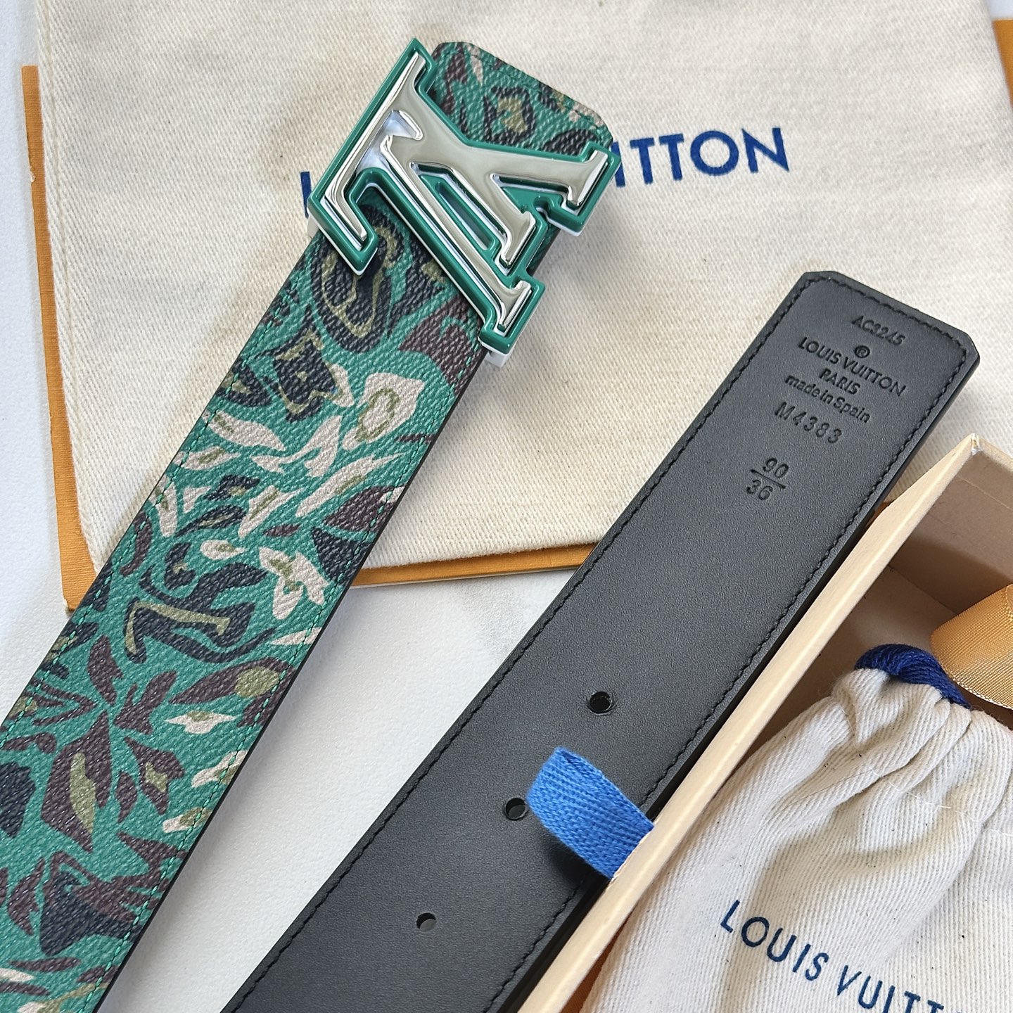 Louis Vuitton Basic Belt Canvas L