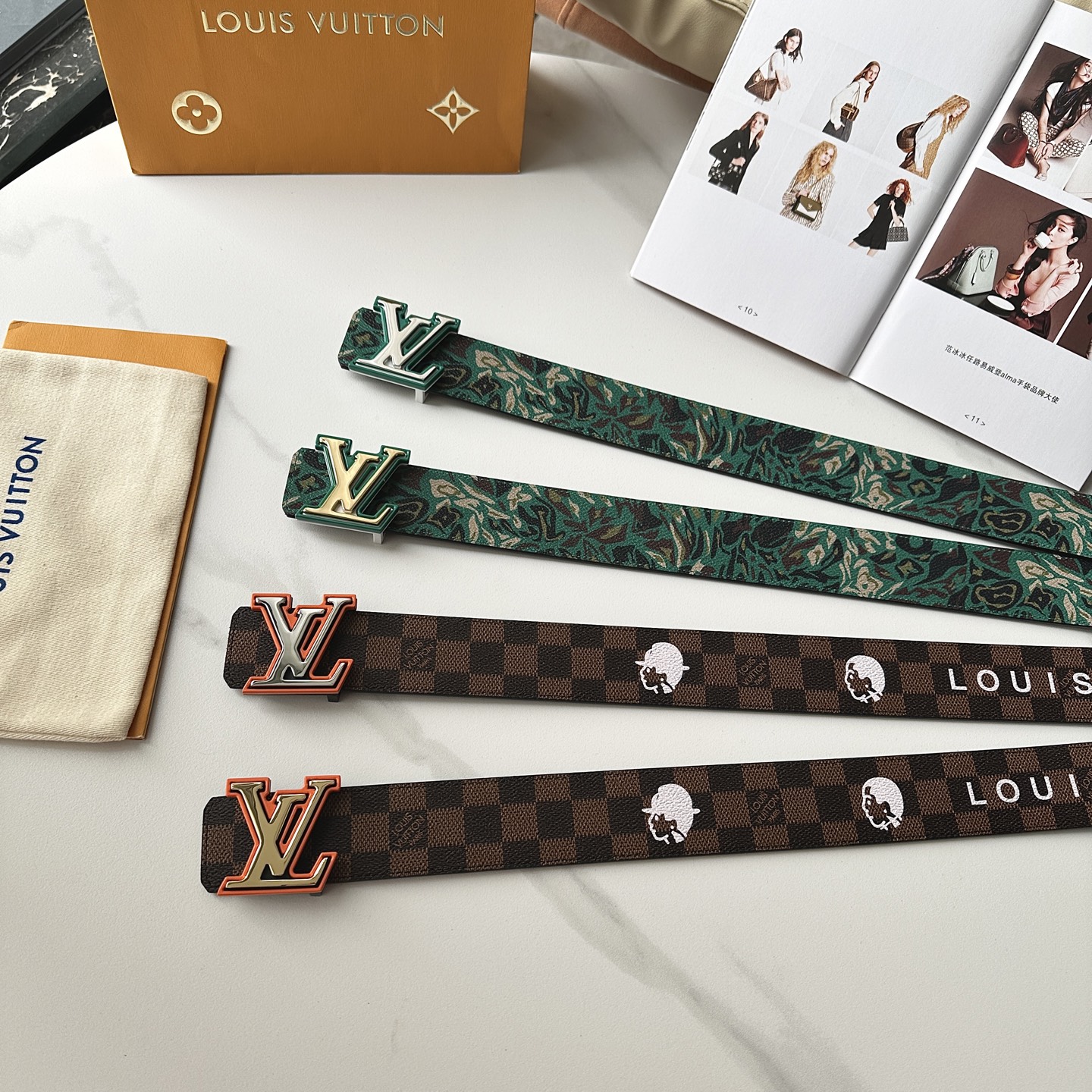 Louis Vuitton Basic Belt Canvas L