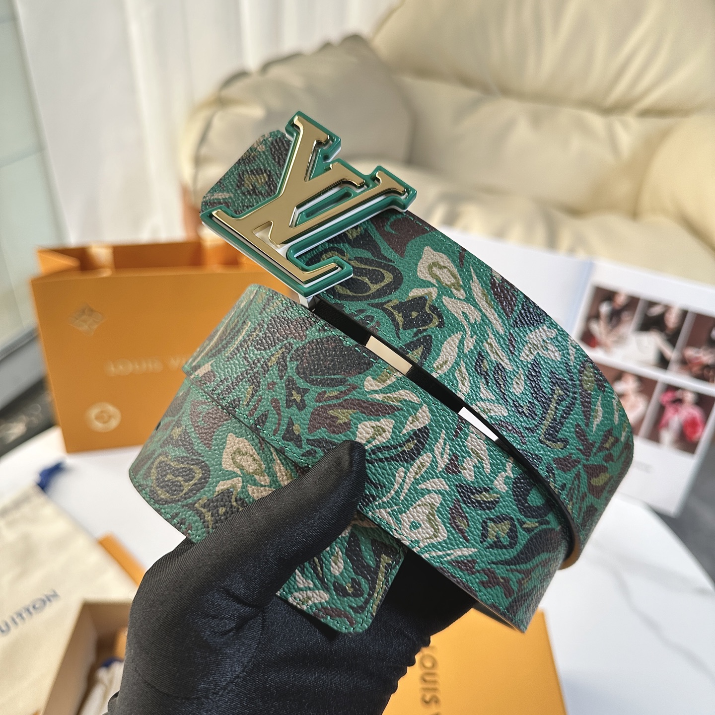 Louis Vuitton Basic Belt Canvas L