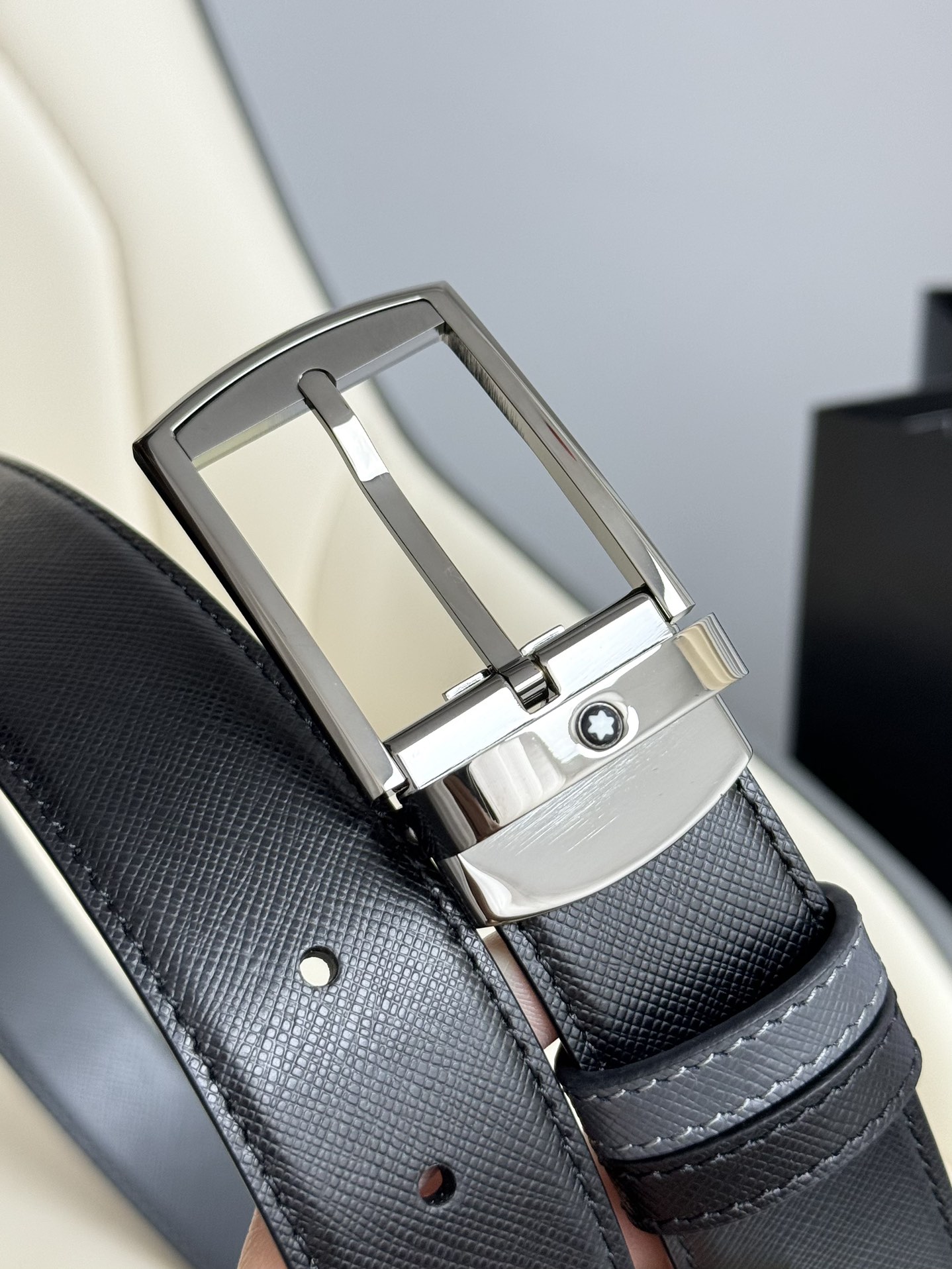 Montblanc Basic Belt Top Grain Leather M-l