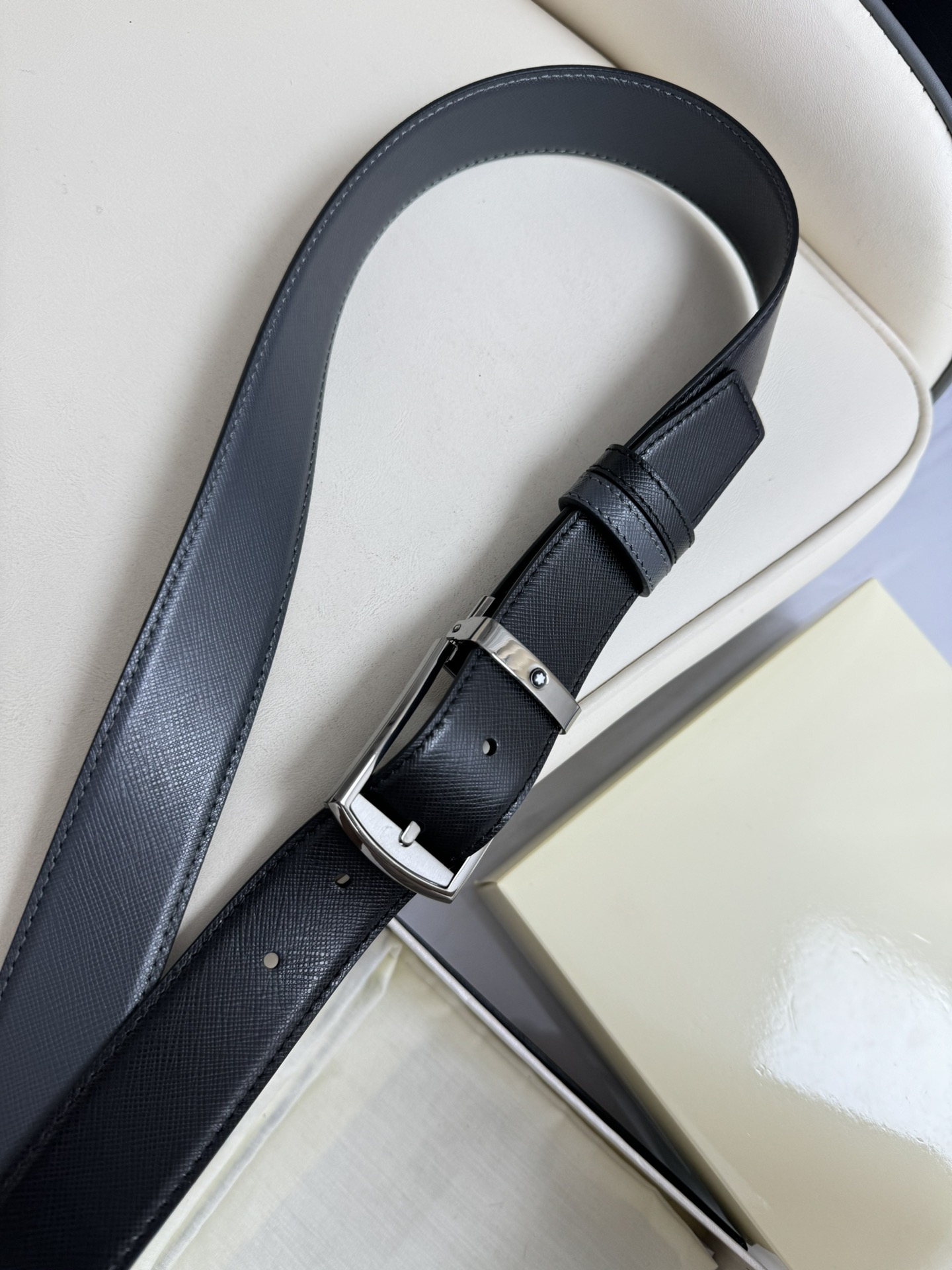 Montblanc Basic Belt Top Grain Leather M-l