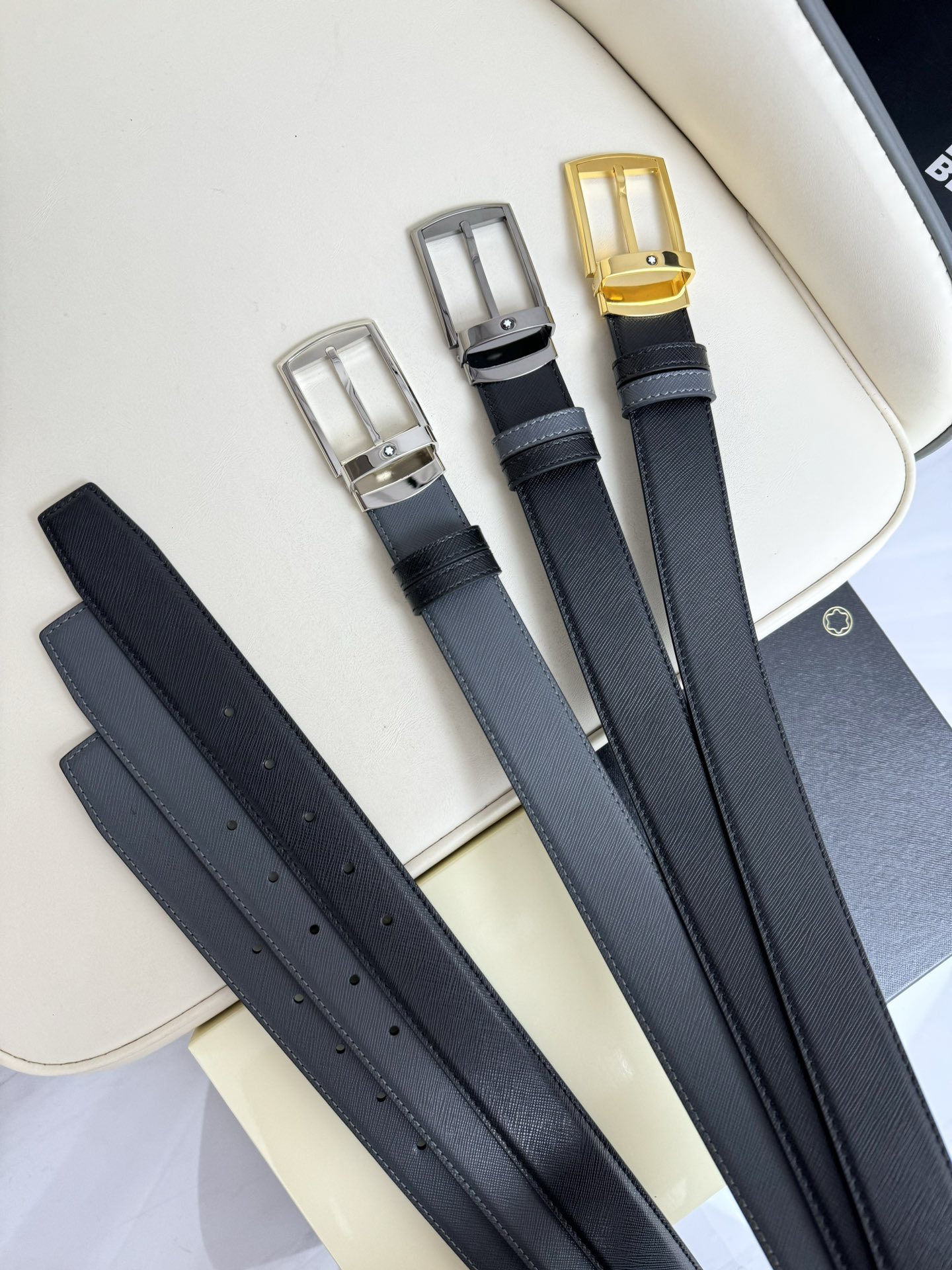 Montblanc Basic Belt Top Grain Leather M-l