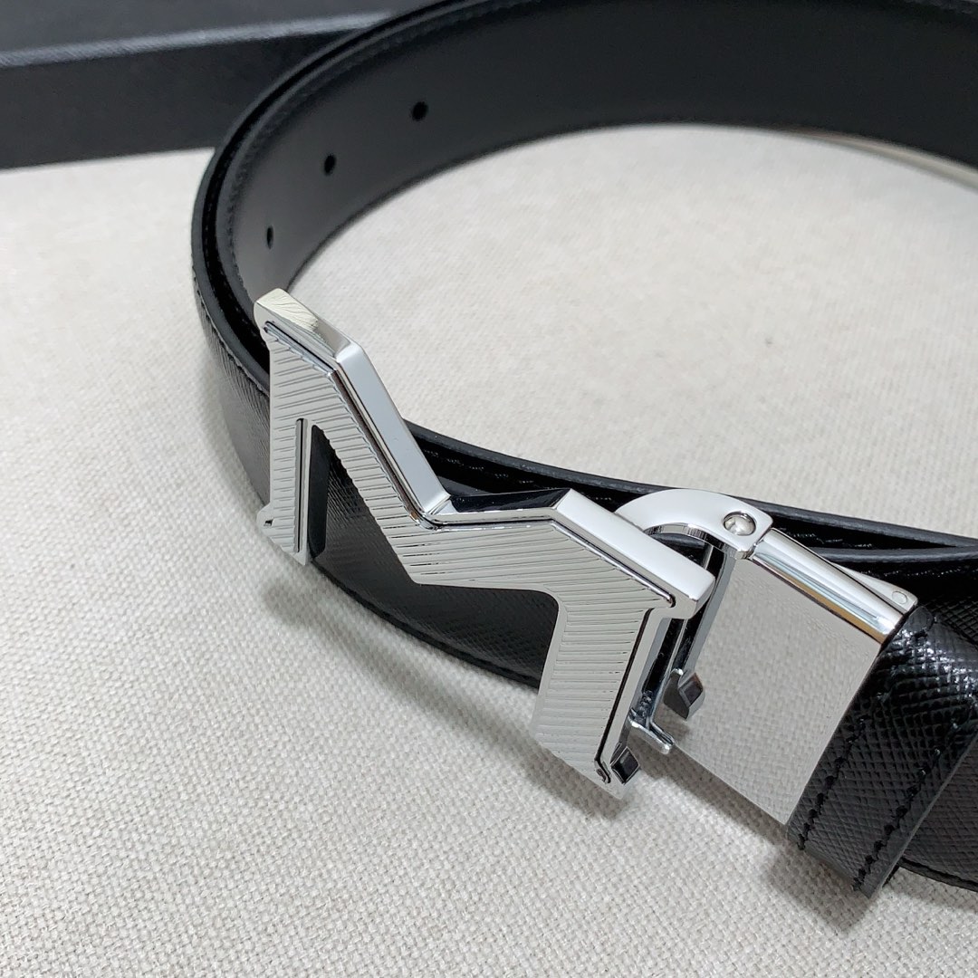 Montblanc Male Basic Belt Cow Leather M-l