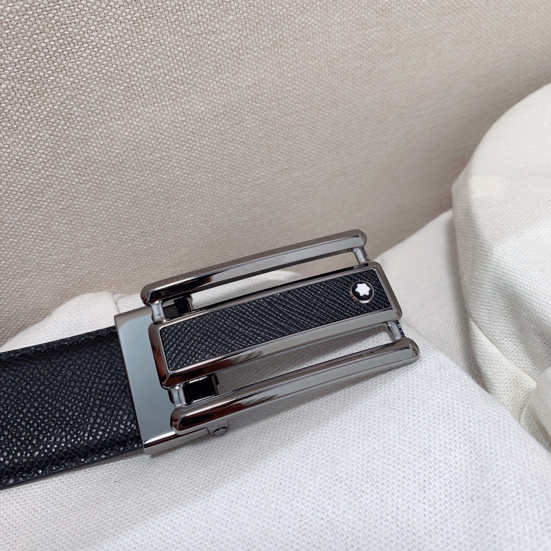 Montblanc Male Basic Belt Cow Leather M-l