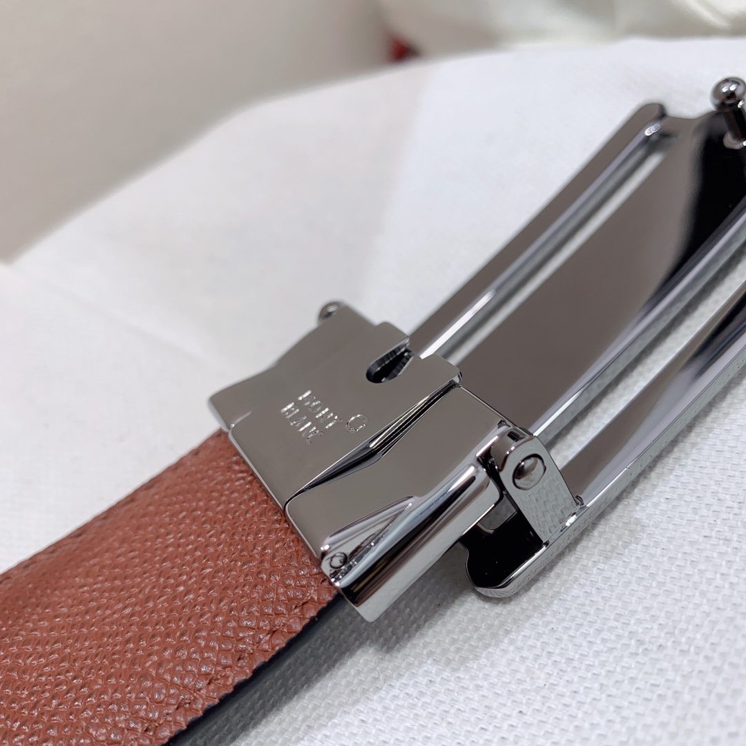 Montblanc Male Basic Belt Cow Leather M-l