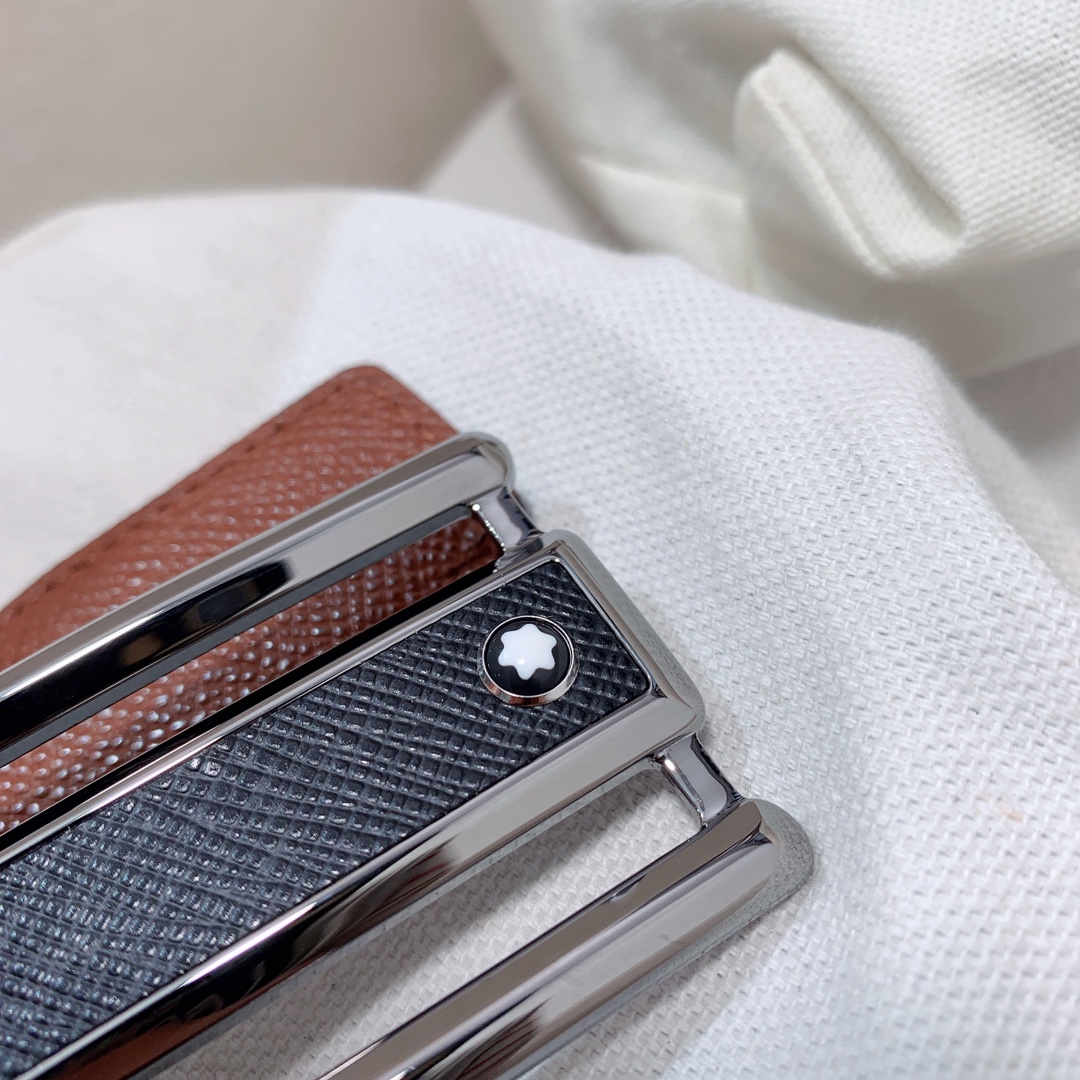 Montblanc Male Basic Belt Cow Leather M-l