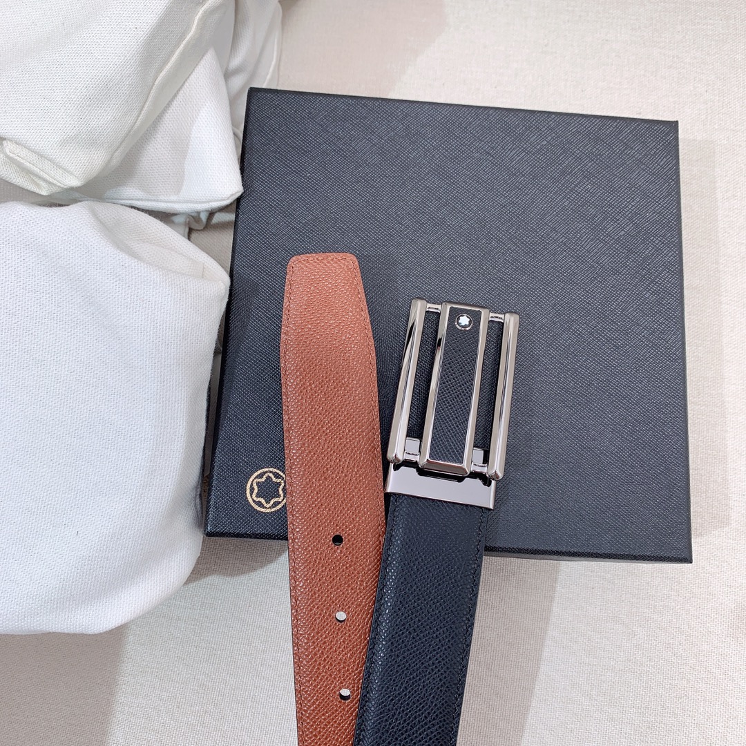 Montblanc Male Basic Belt Cow Leather M-l