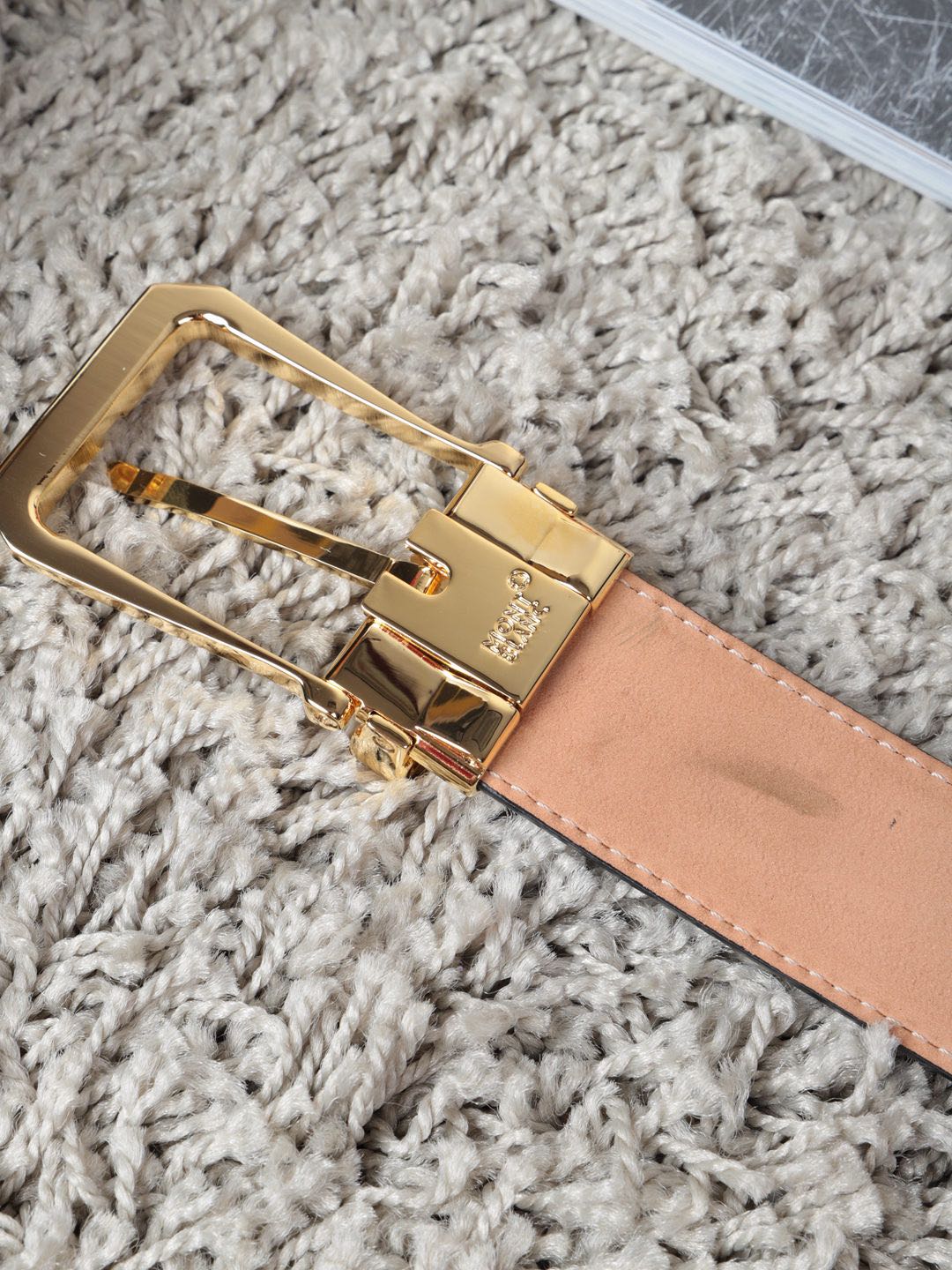 Montblanc Male Basic Belt Cow Leather M-l