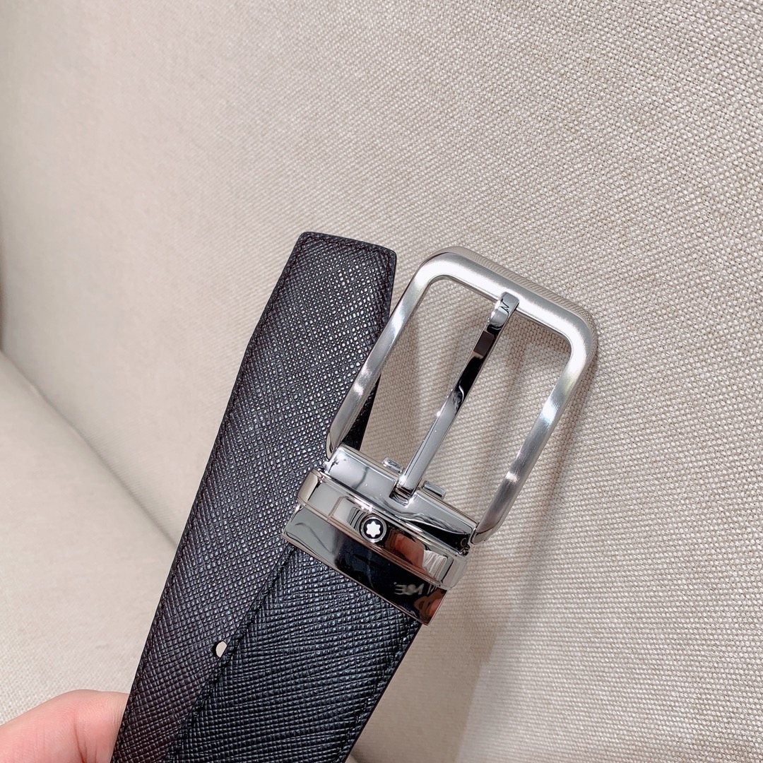 Montblanc Male Basic Belt Cow Leather M-l