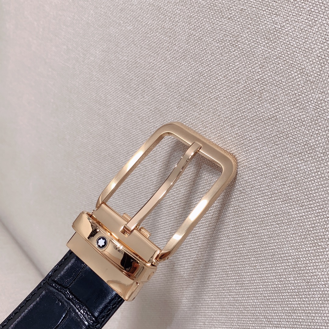 Montblanc Male Basic Belt Cow Leather M-l