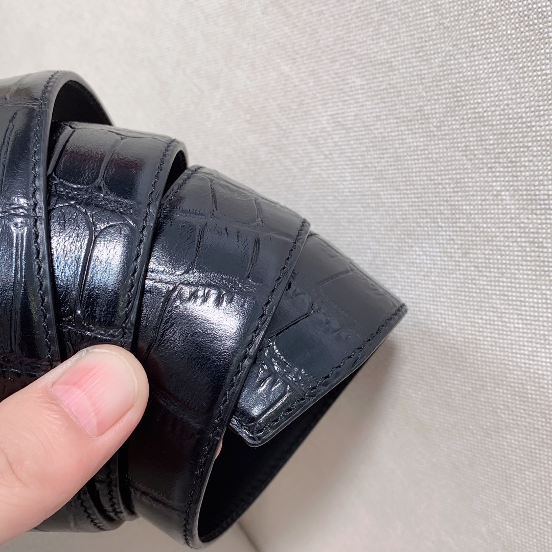 Montblanc Male Basic Belt Cow Leather M-l